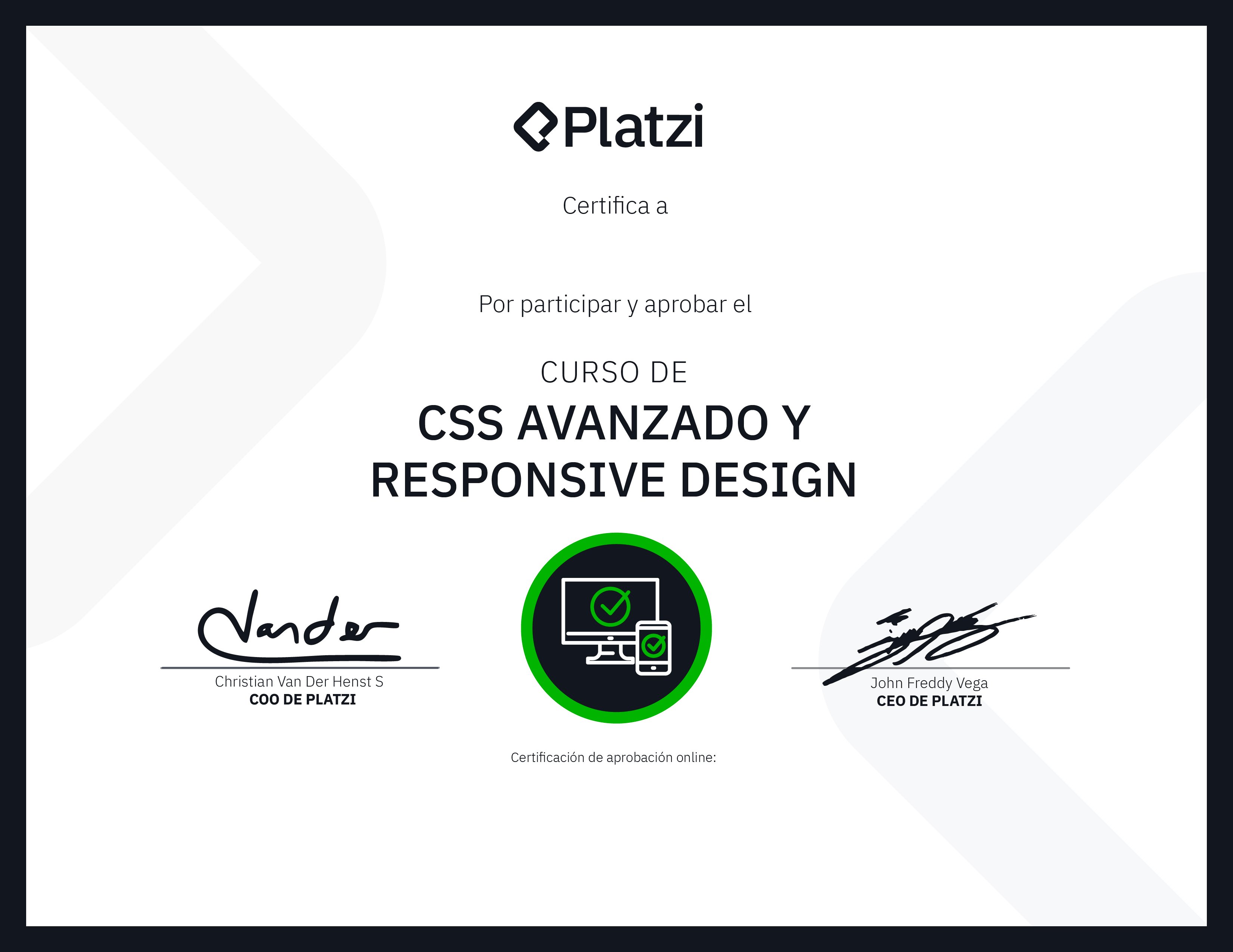 Certificado