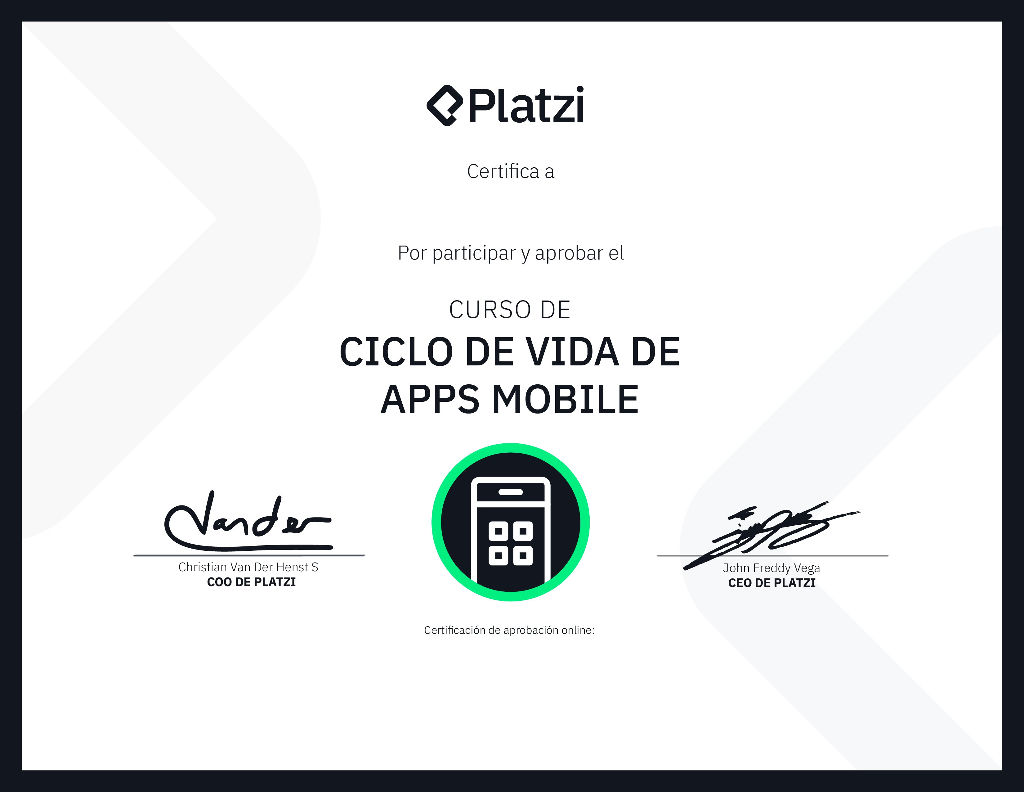 Certificado