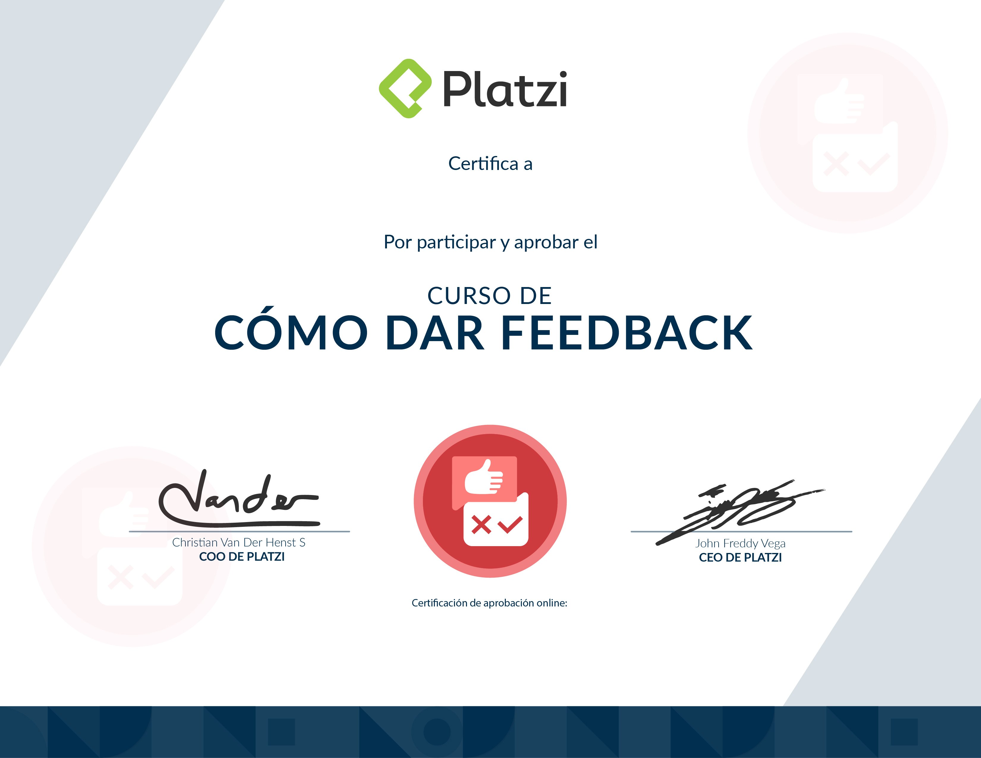 Certificado