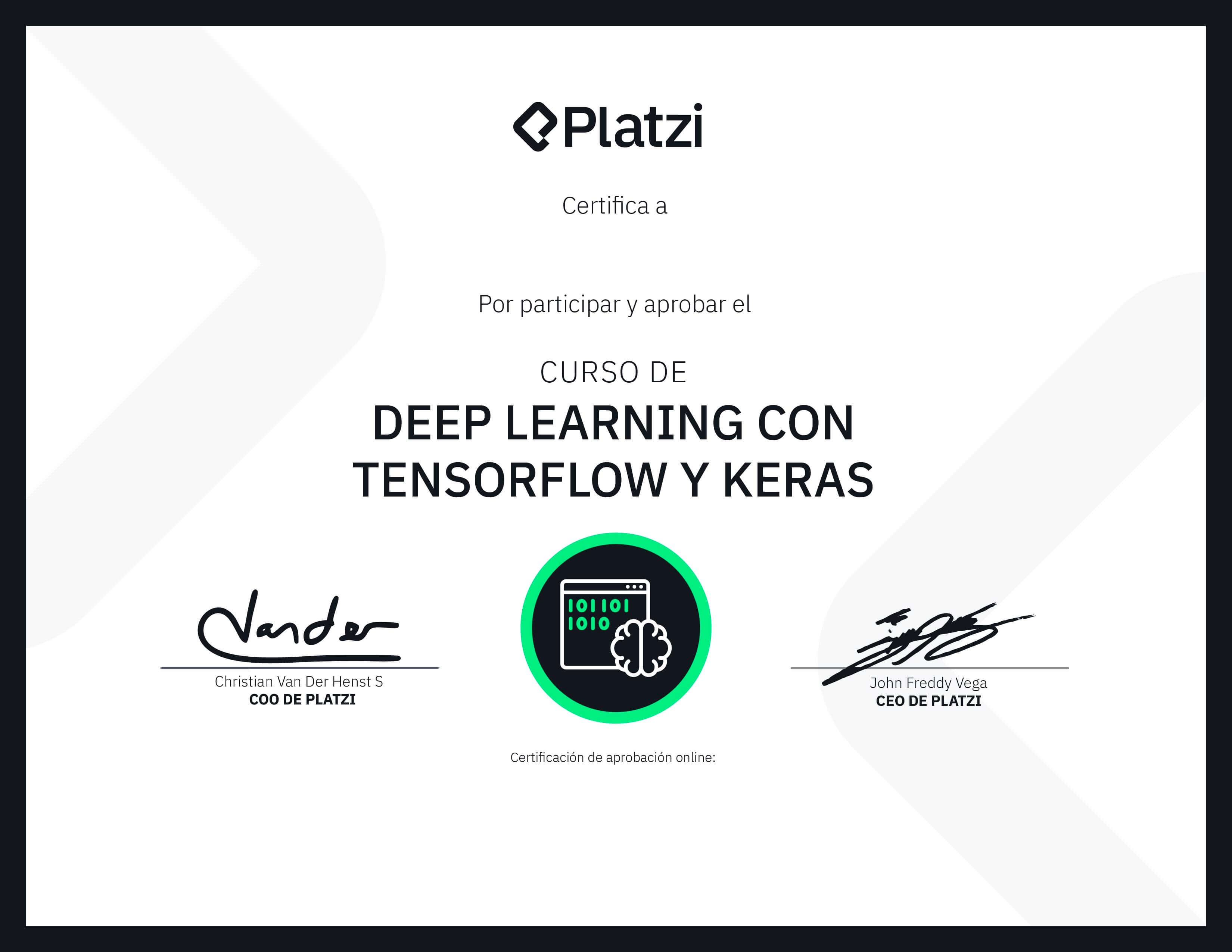 Certificado