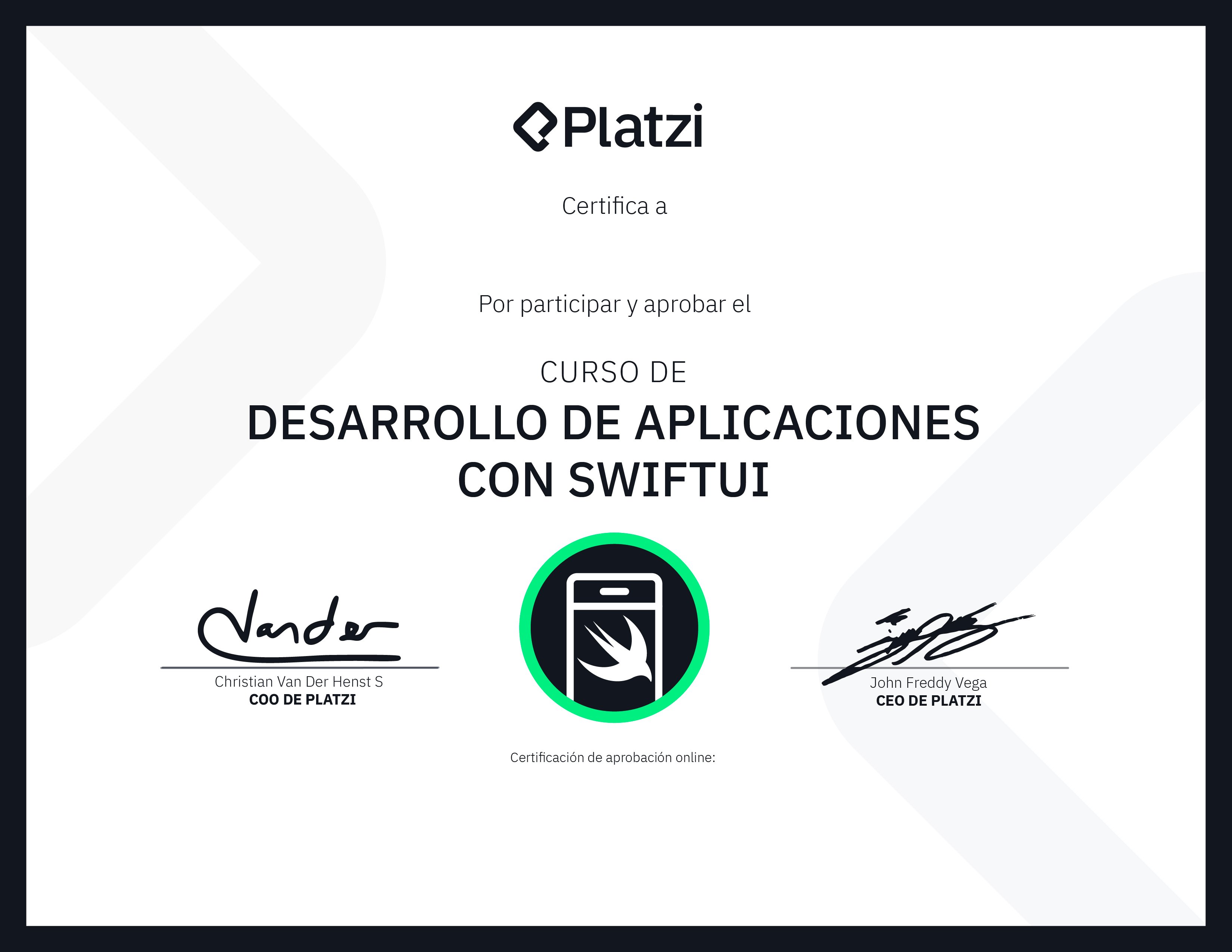 Certificado