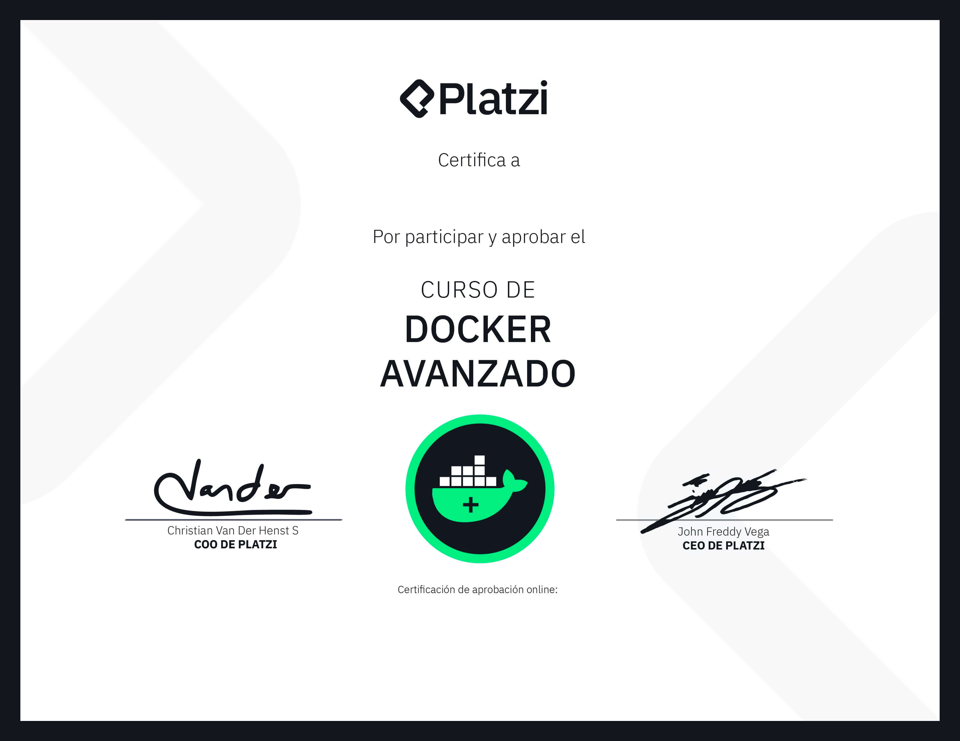 Certificado
