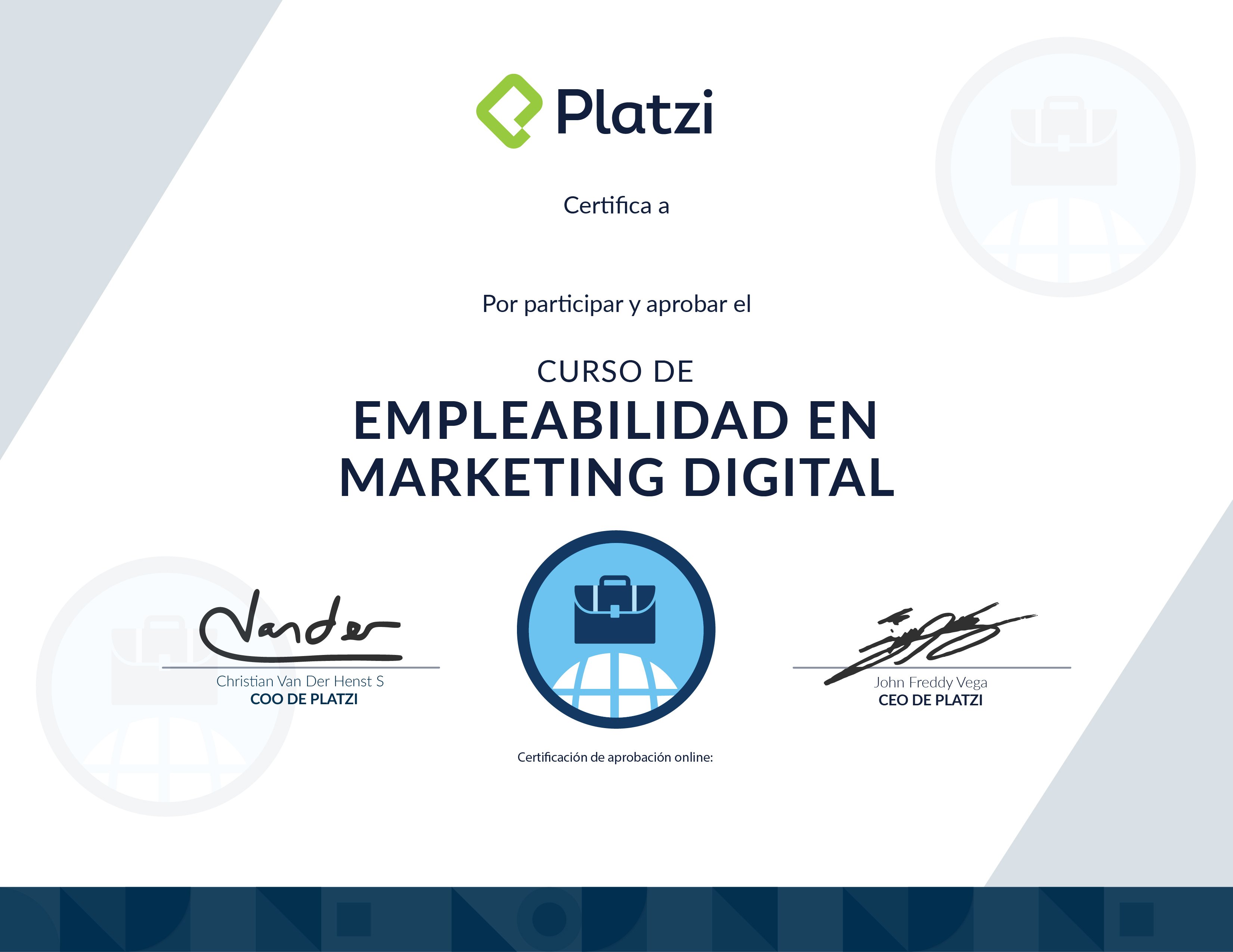 Certificado