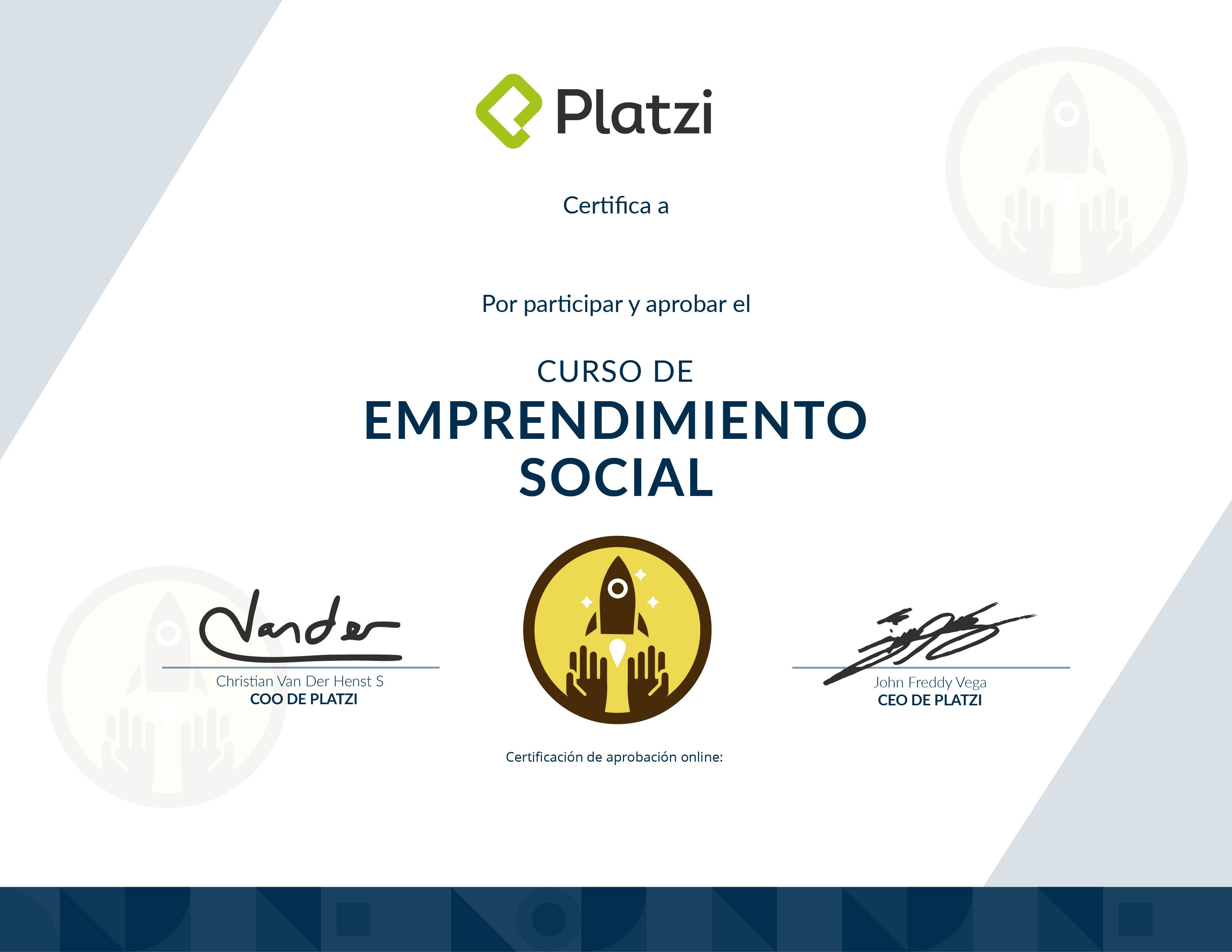 Certificado