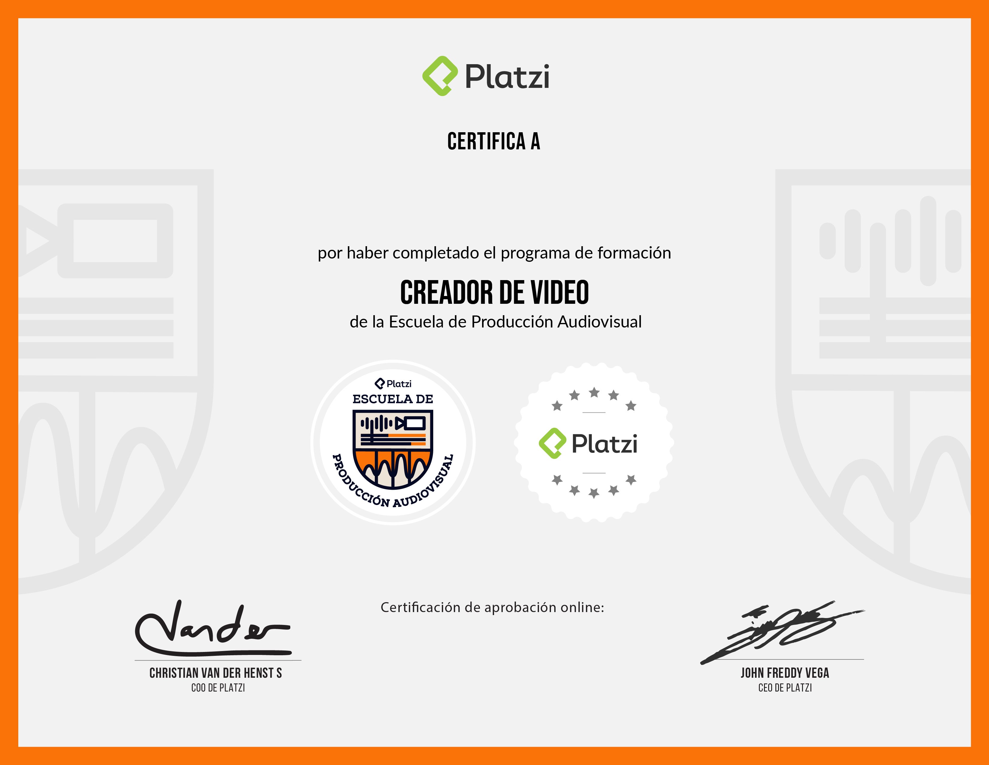 Certificado