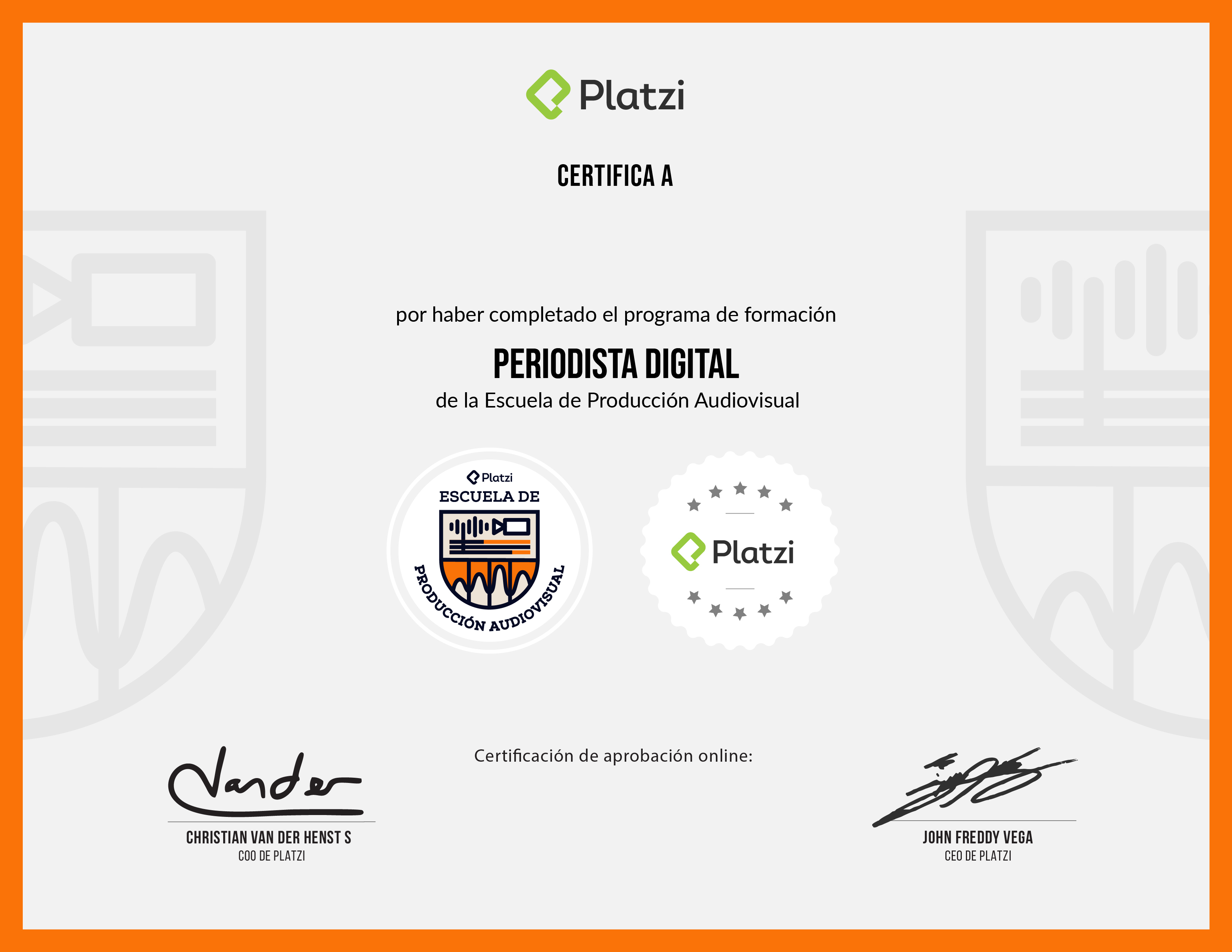 Certificado