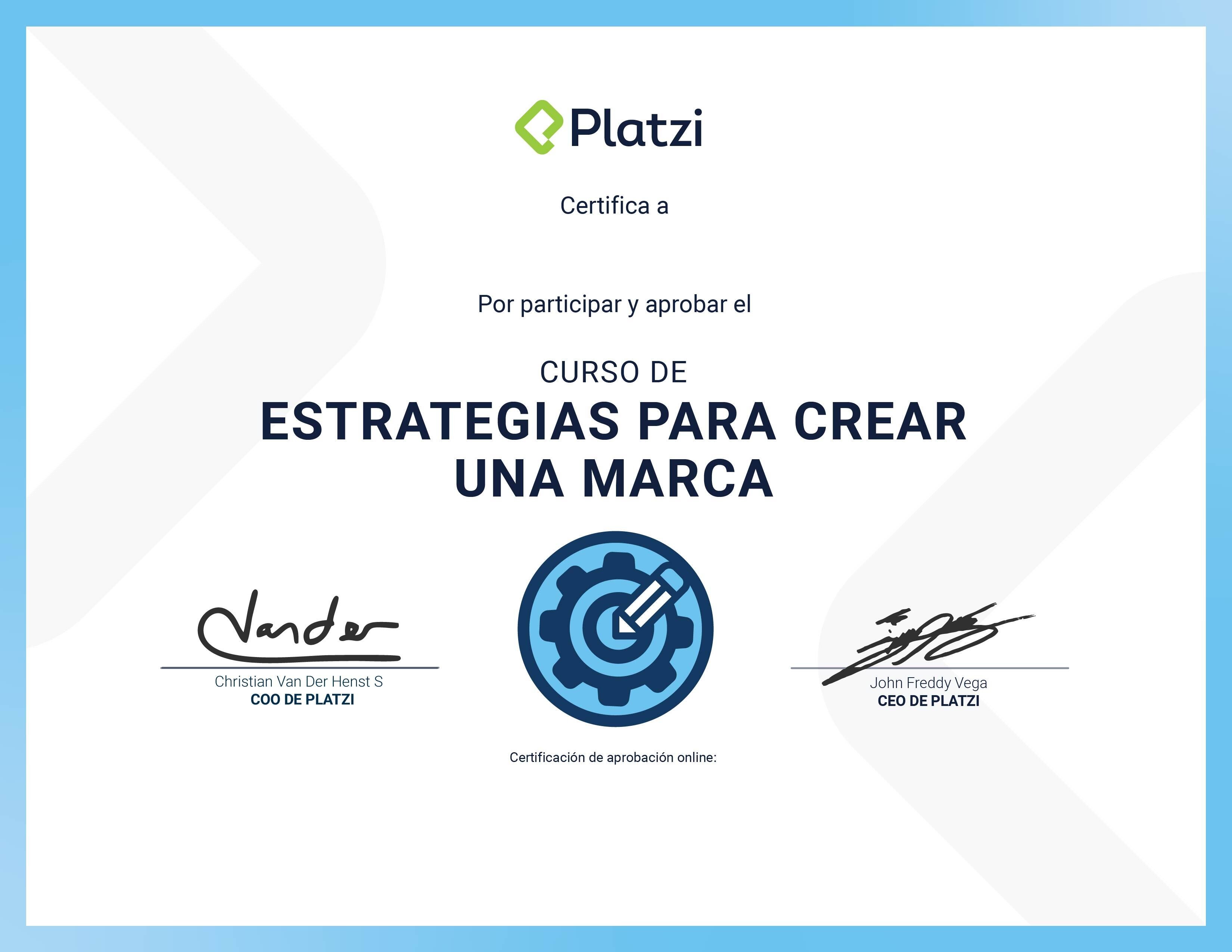 Certificado