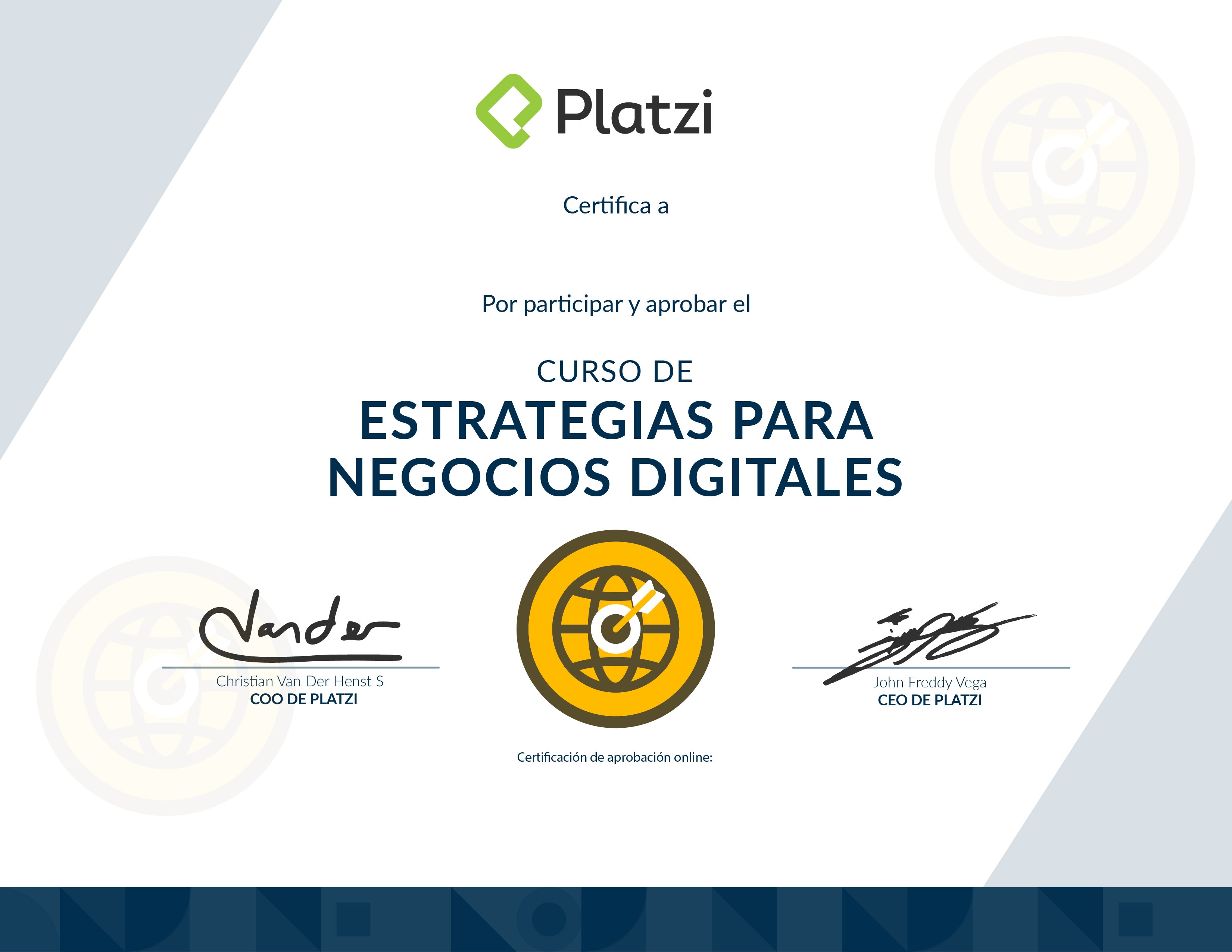 Certificado