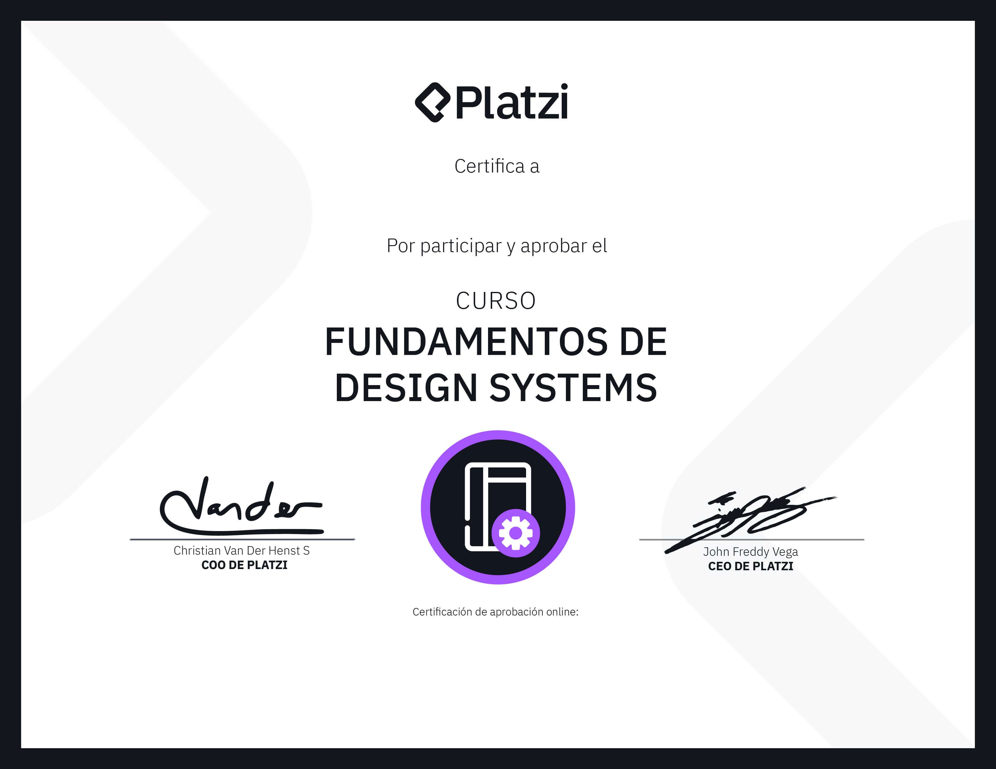 Certificado