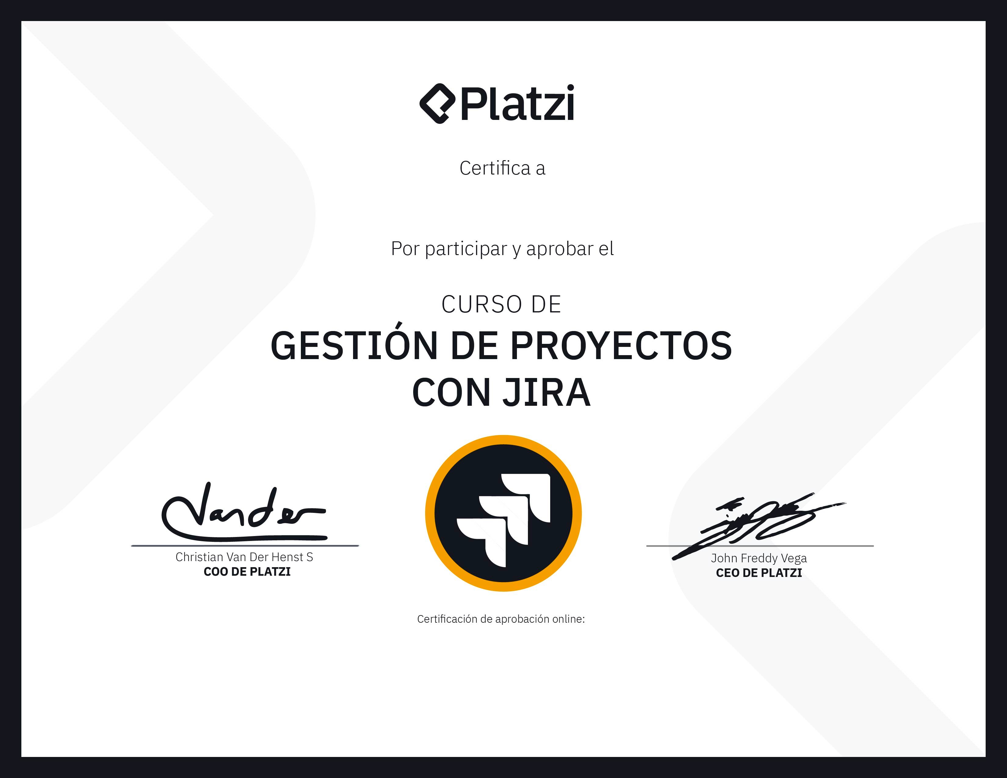 Certificado