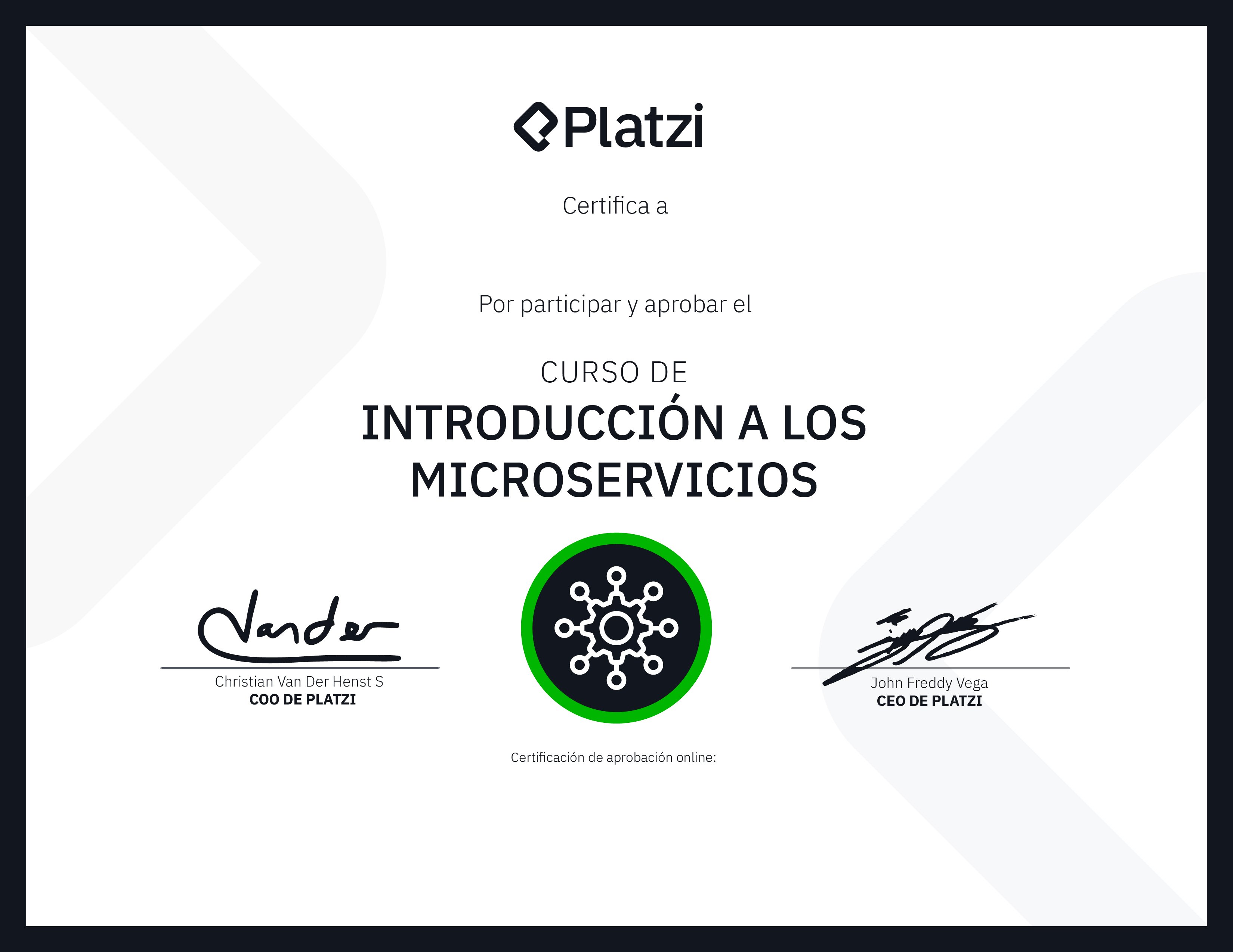Certificado