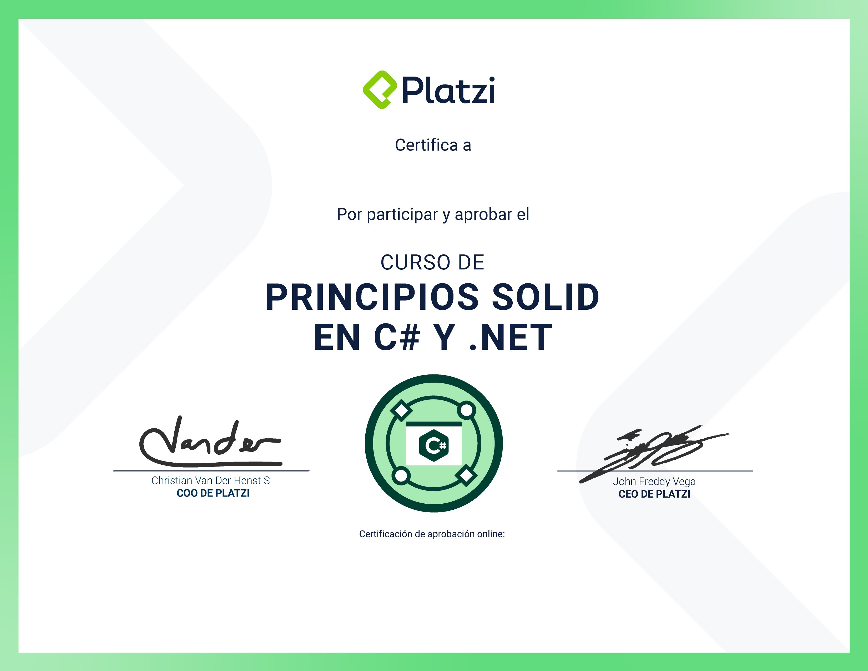 Certificado