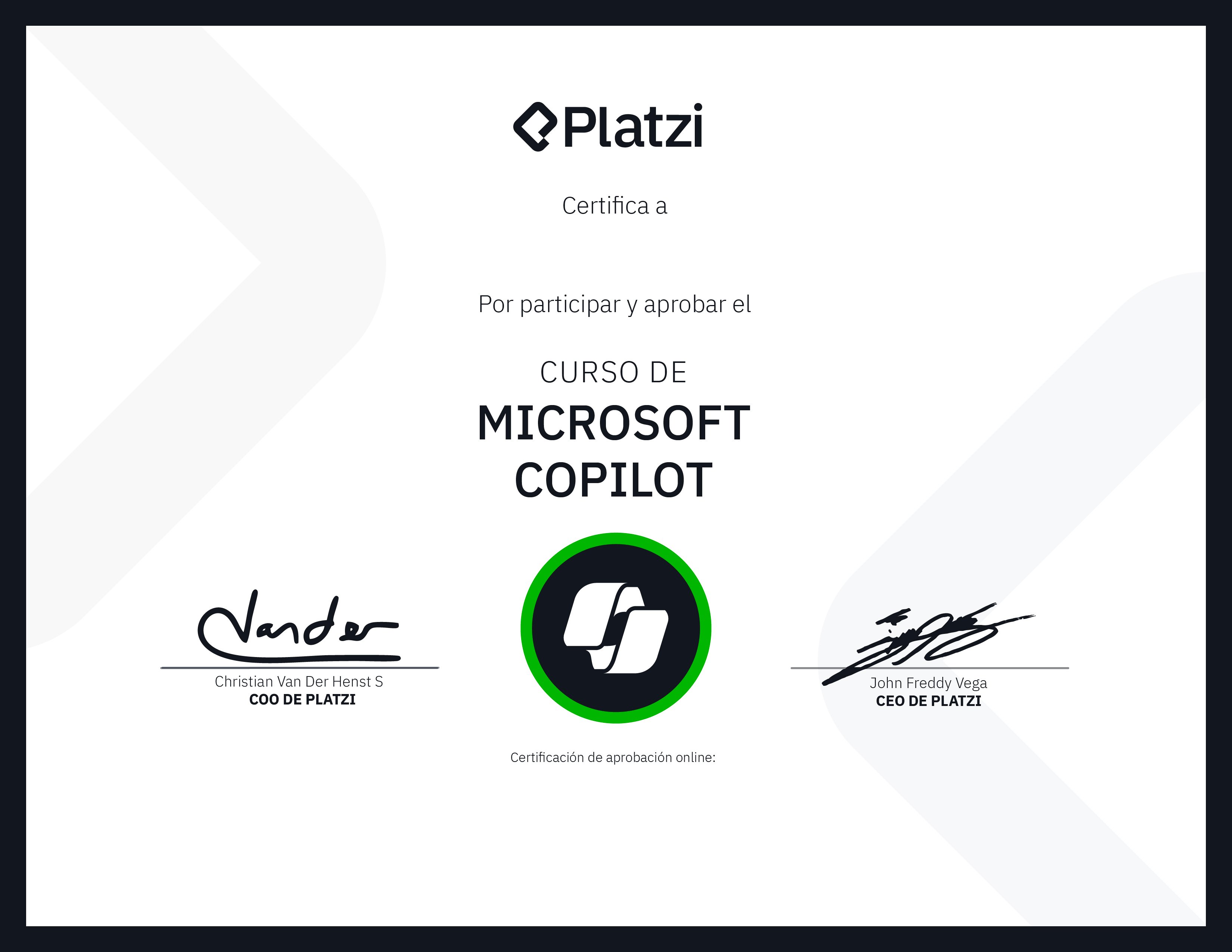 Certificado