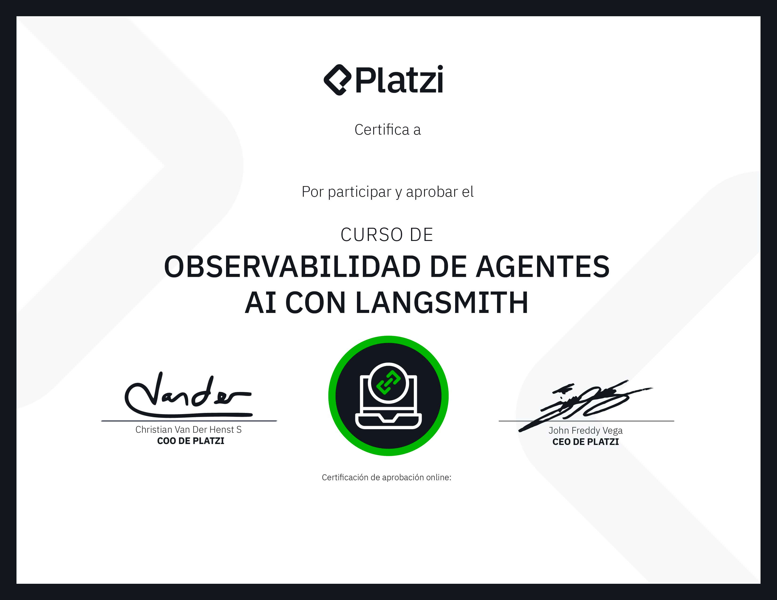 Certificado