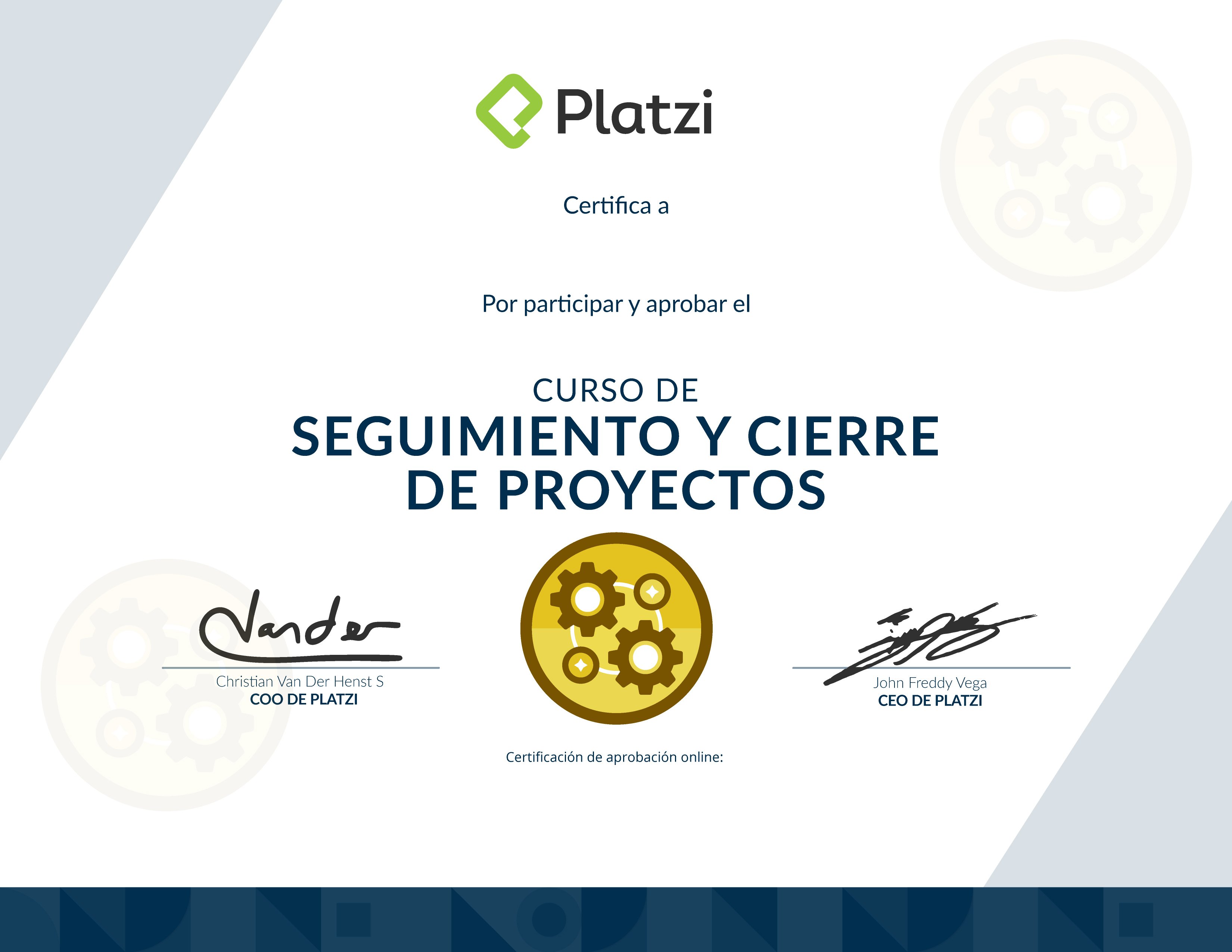 Certificado