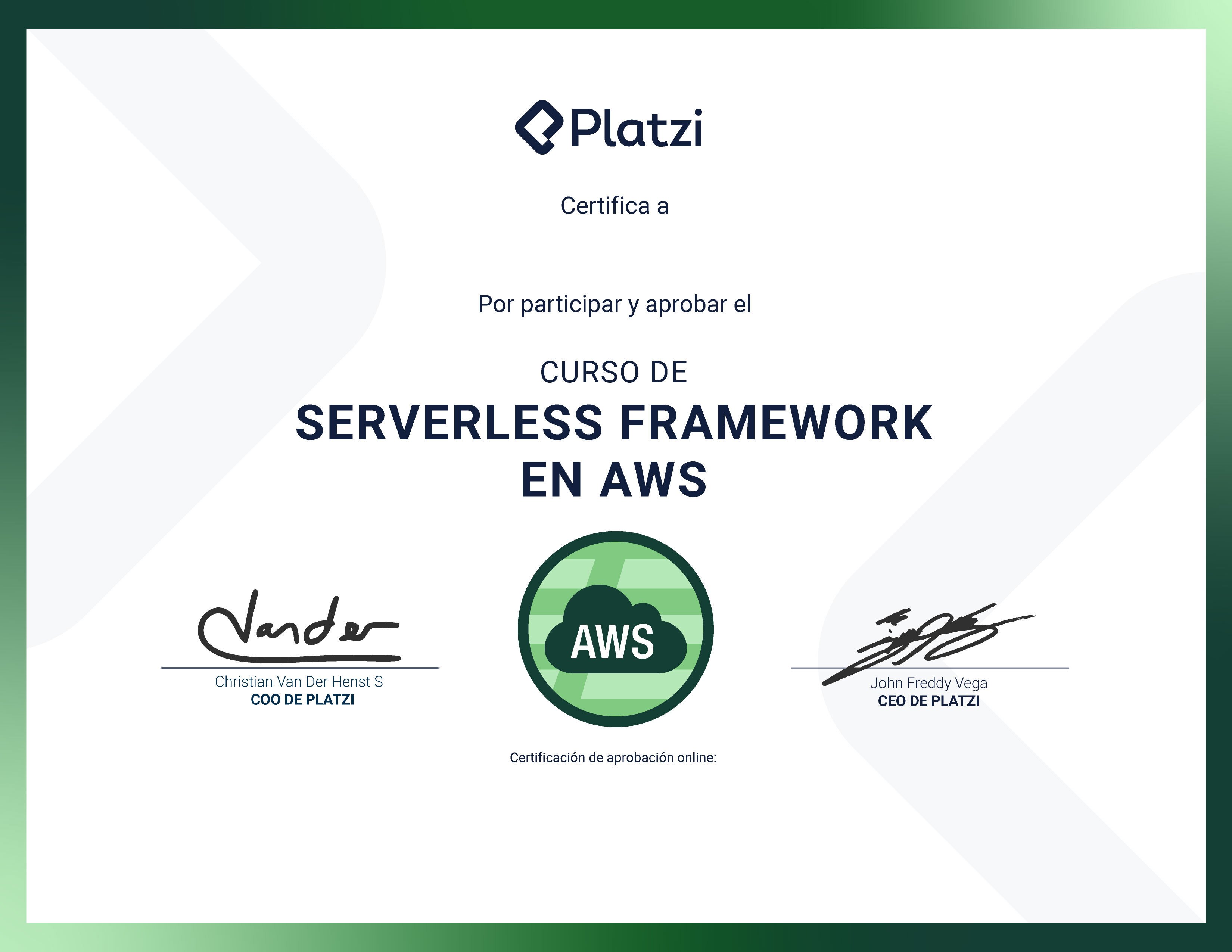 Certificado