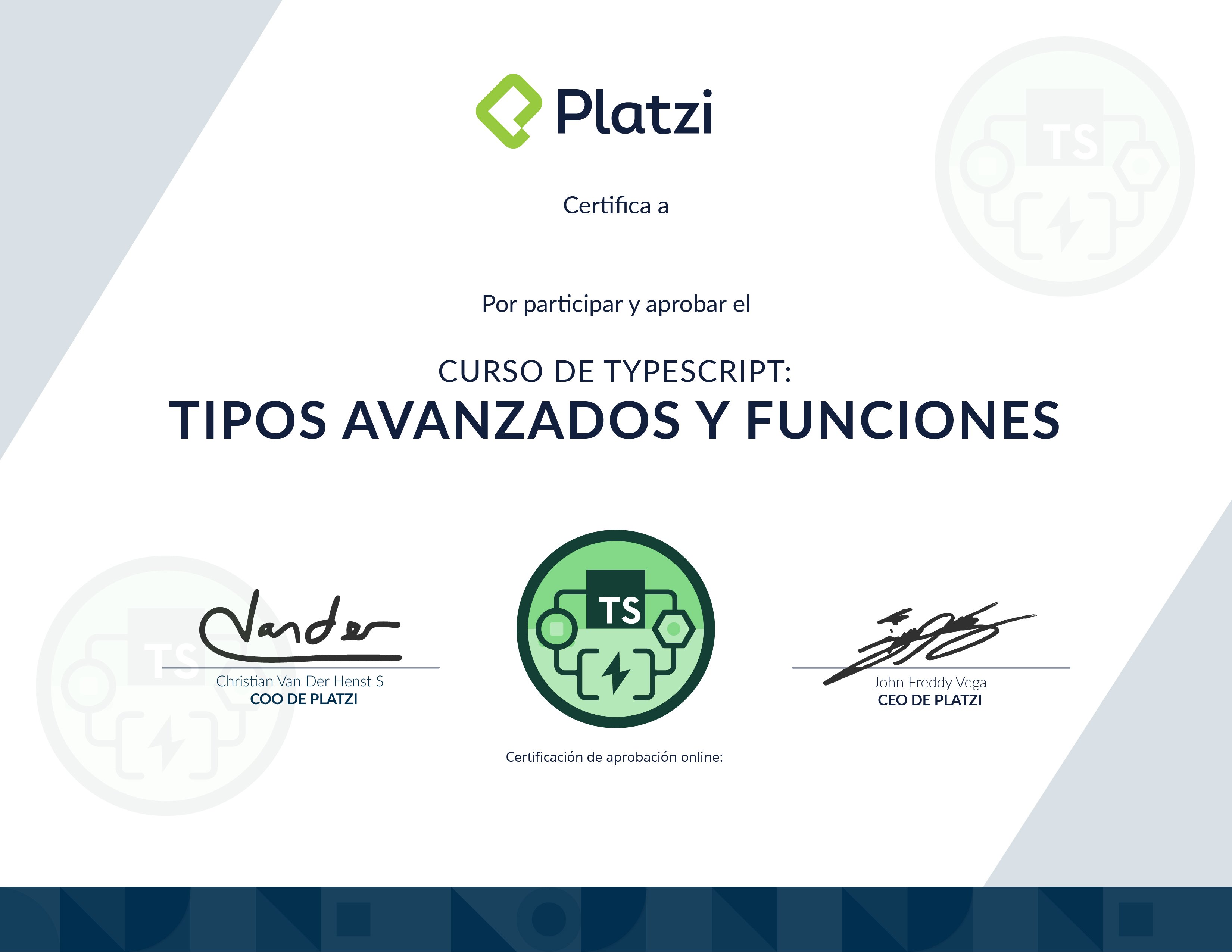 Certificado