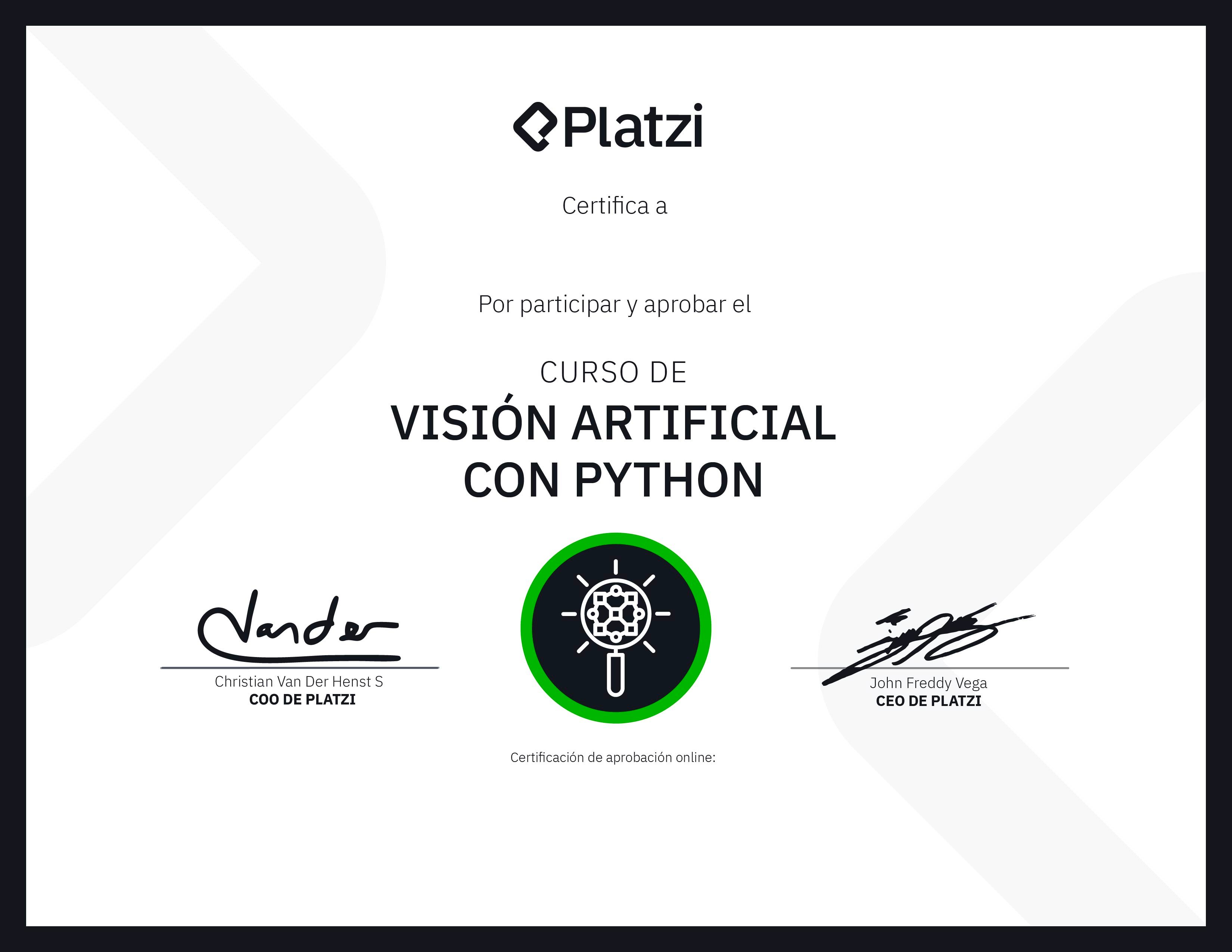Certificado