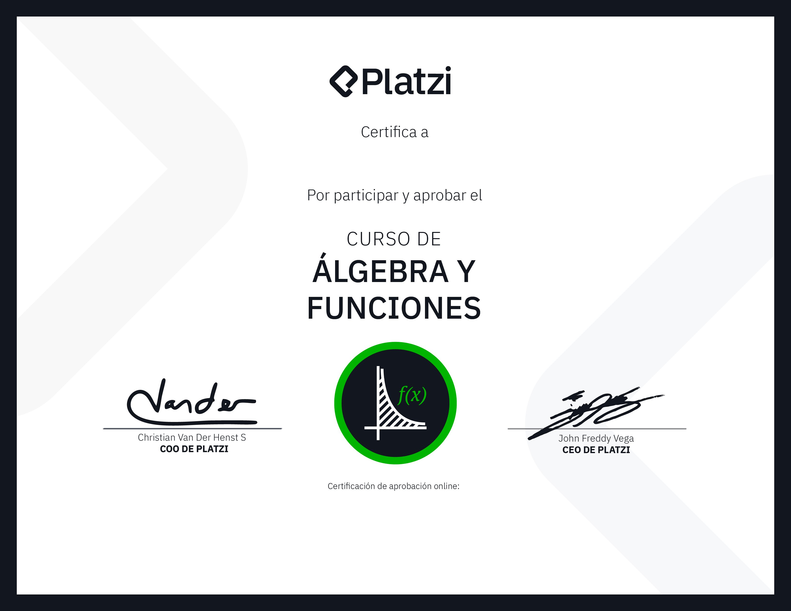 Certificado