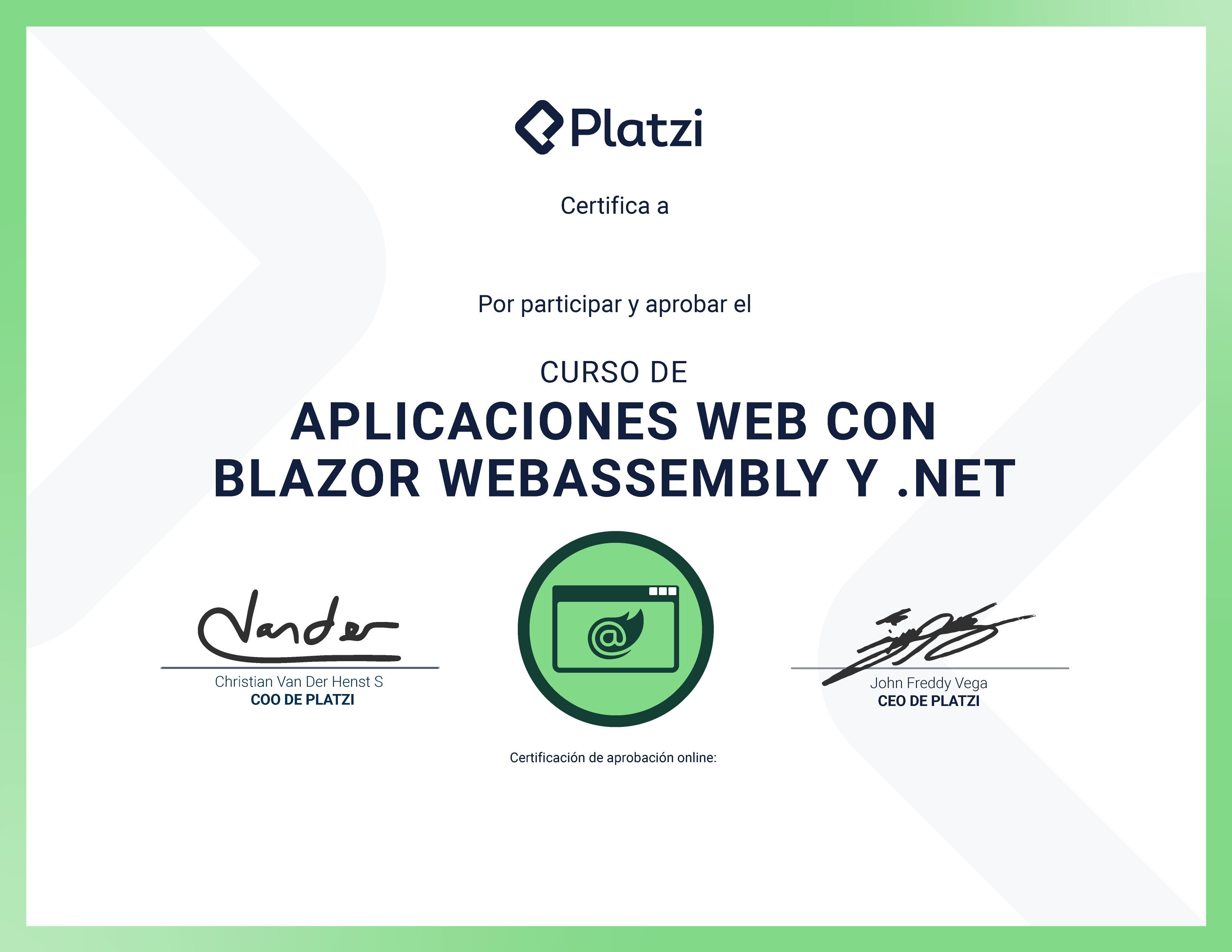 Certificado