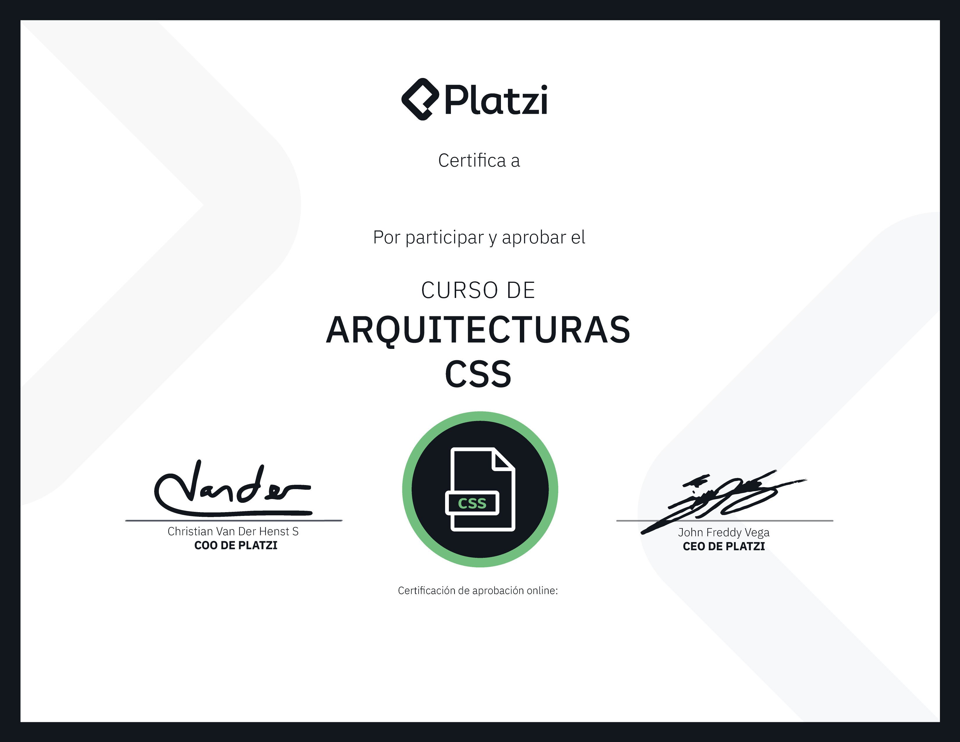 Certificado