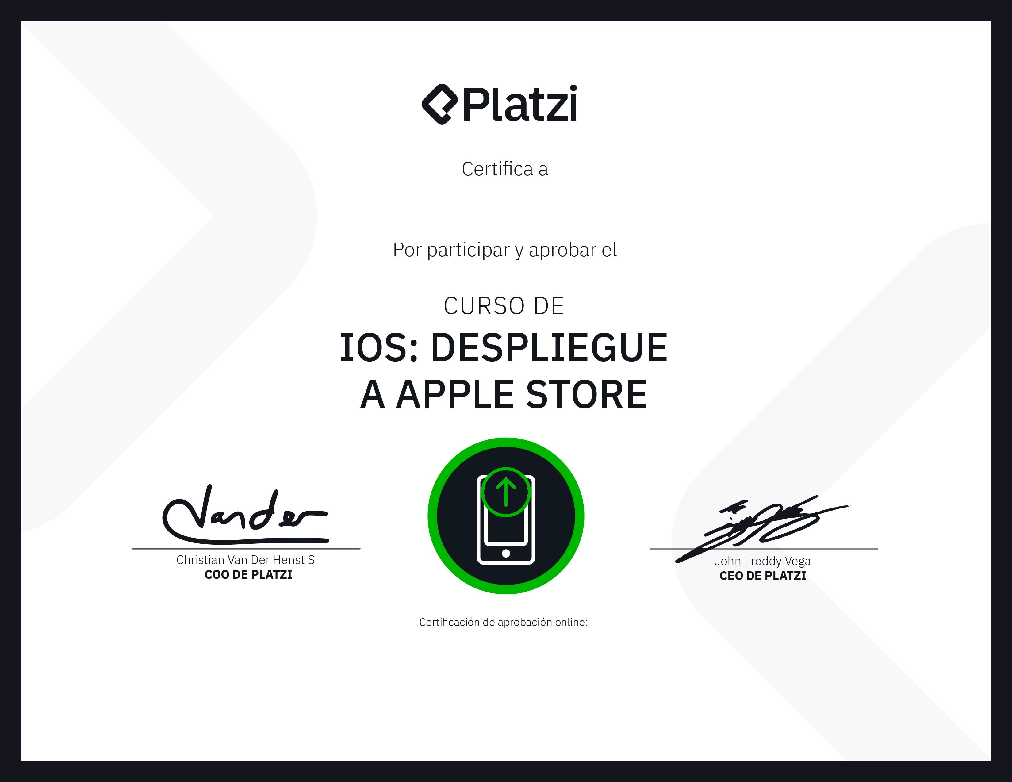 Certificado