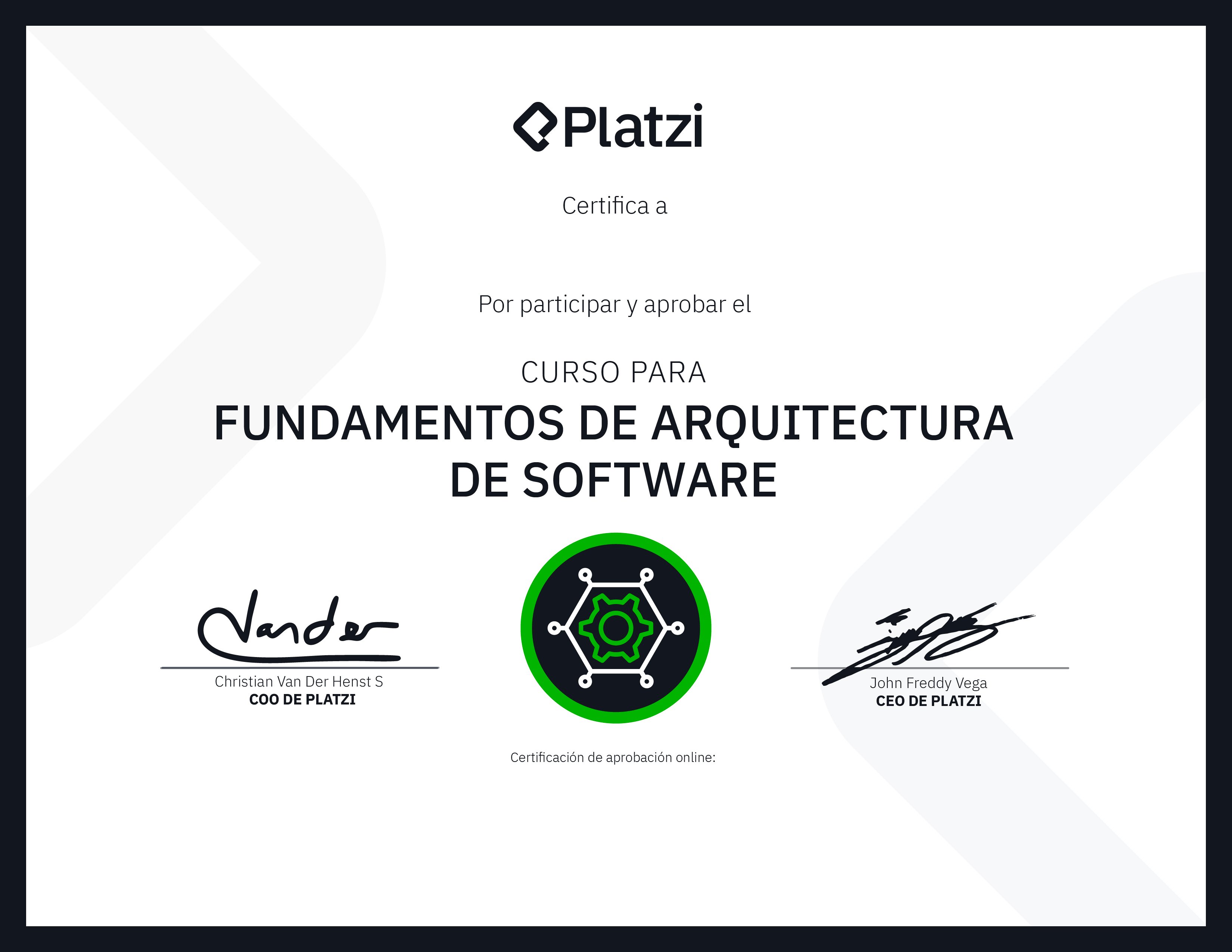 Certificado