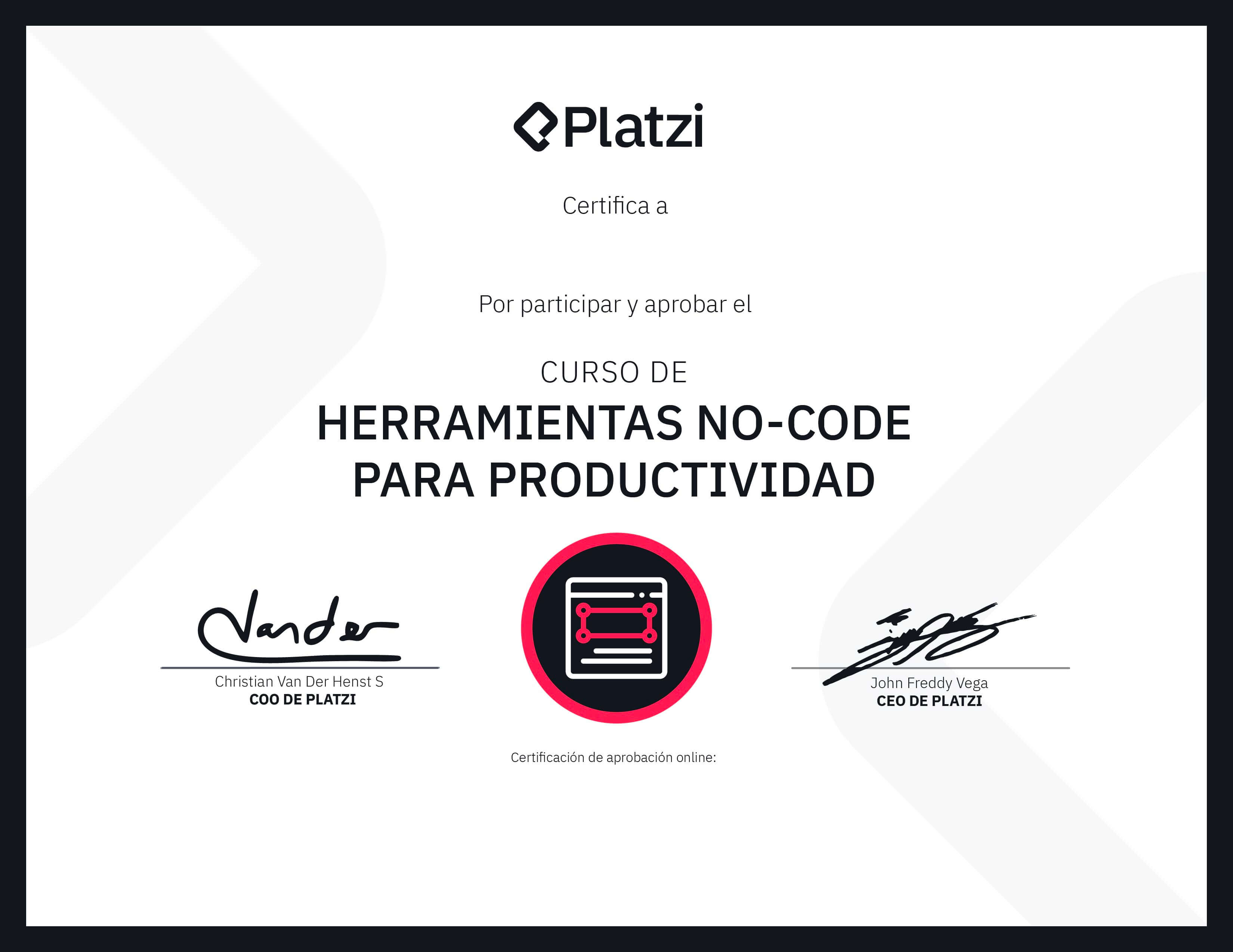 Certificado