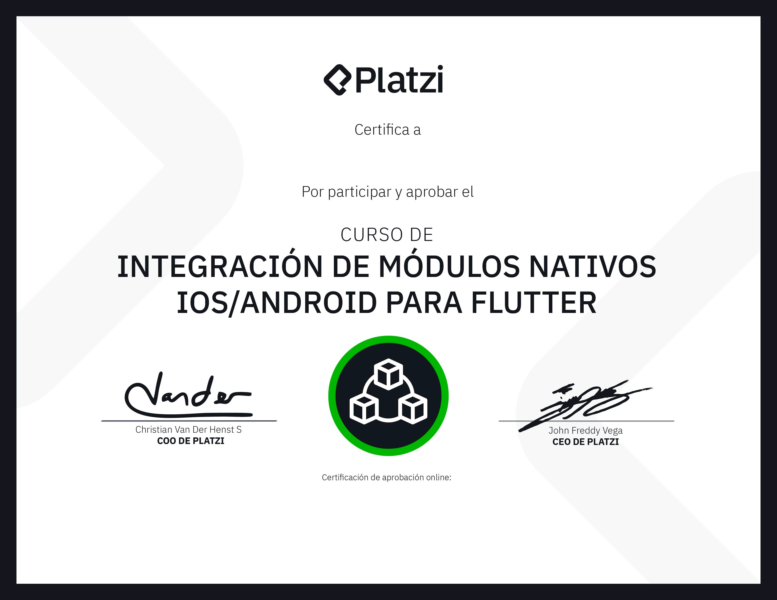Certificado