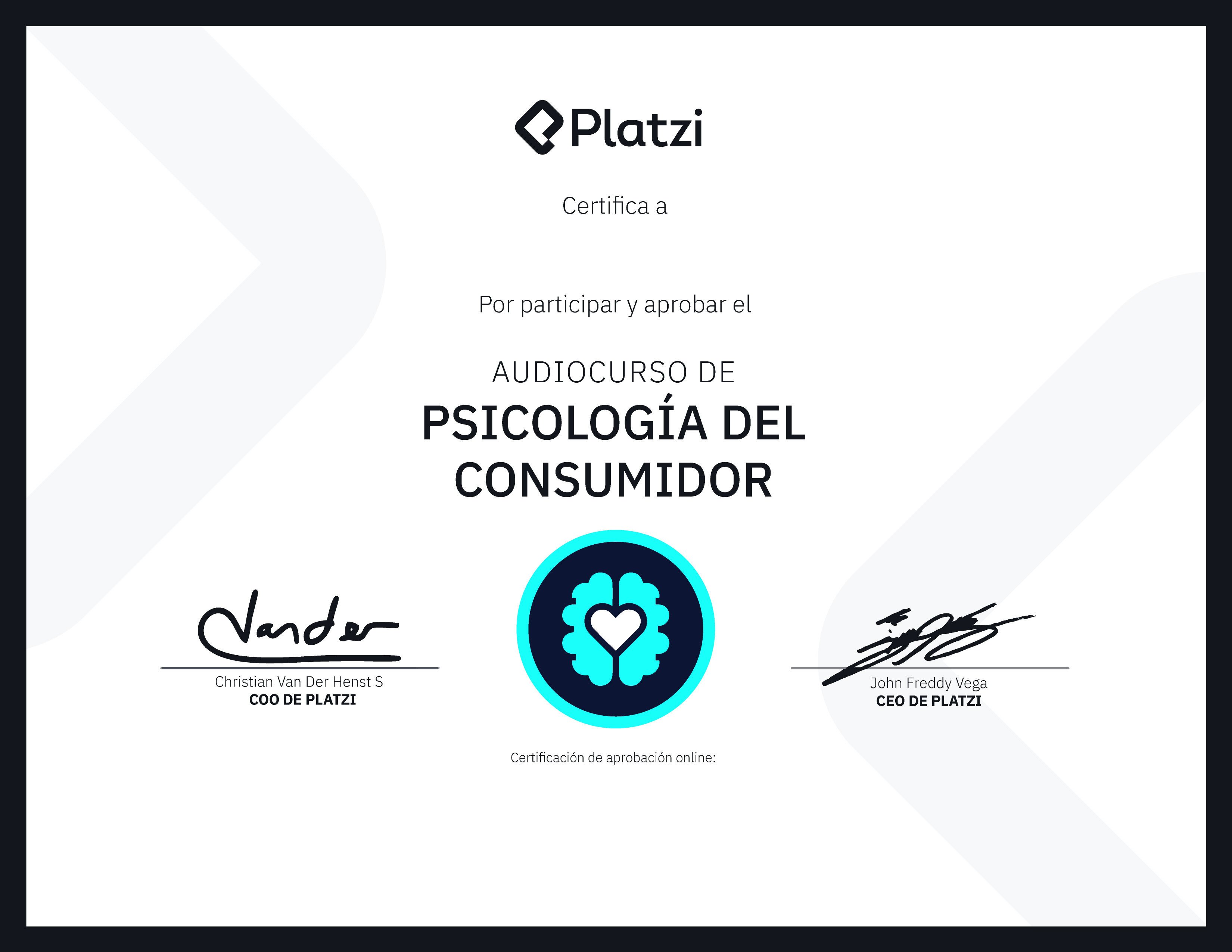 Certificado