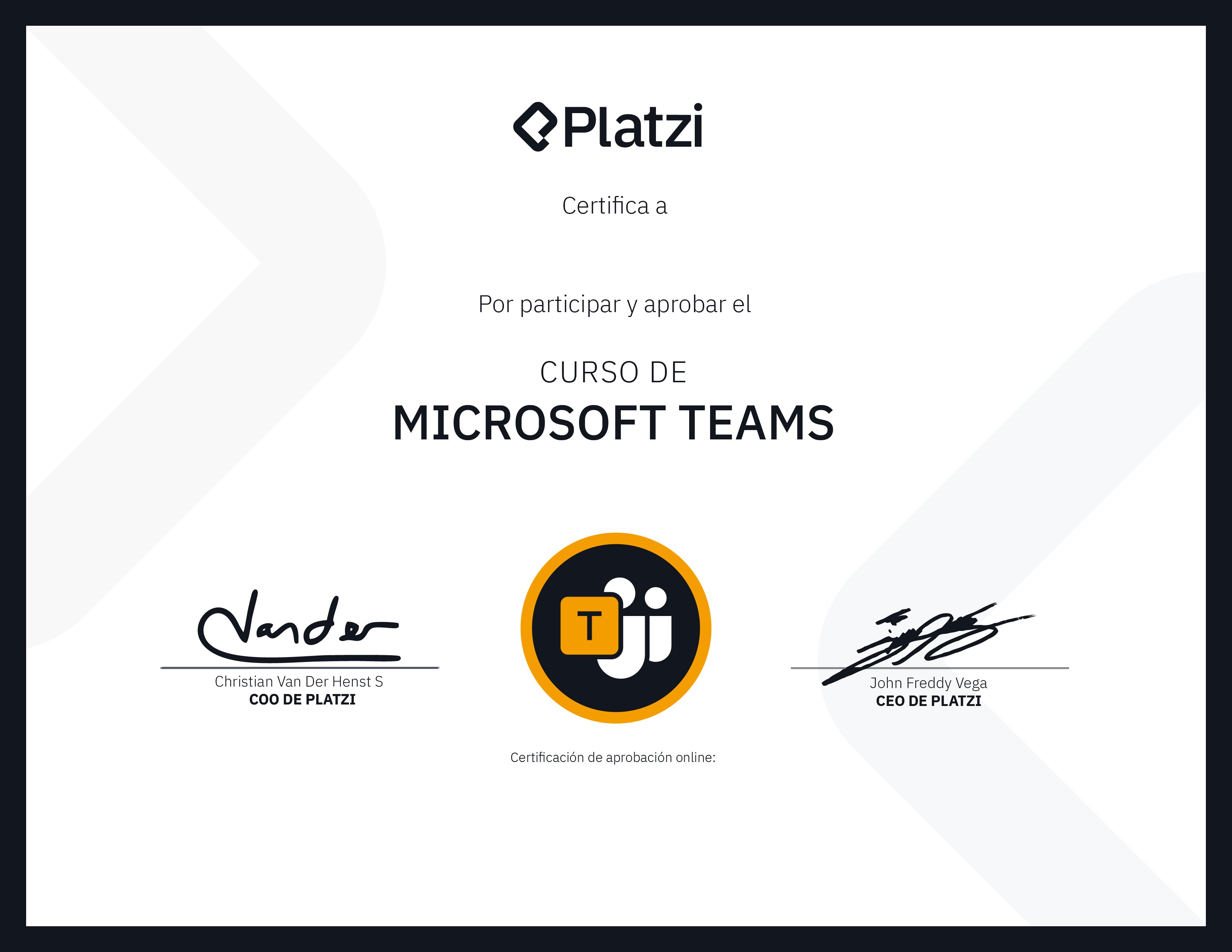 Certificado