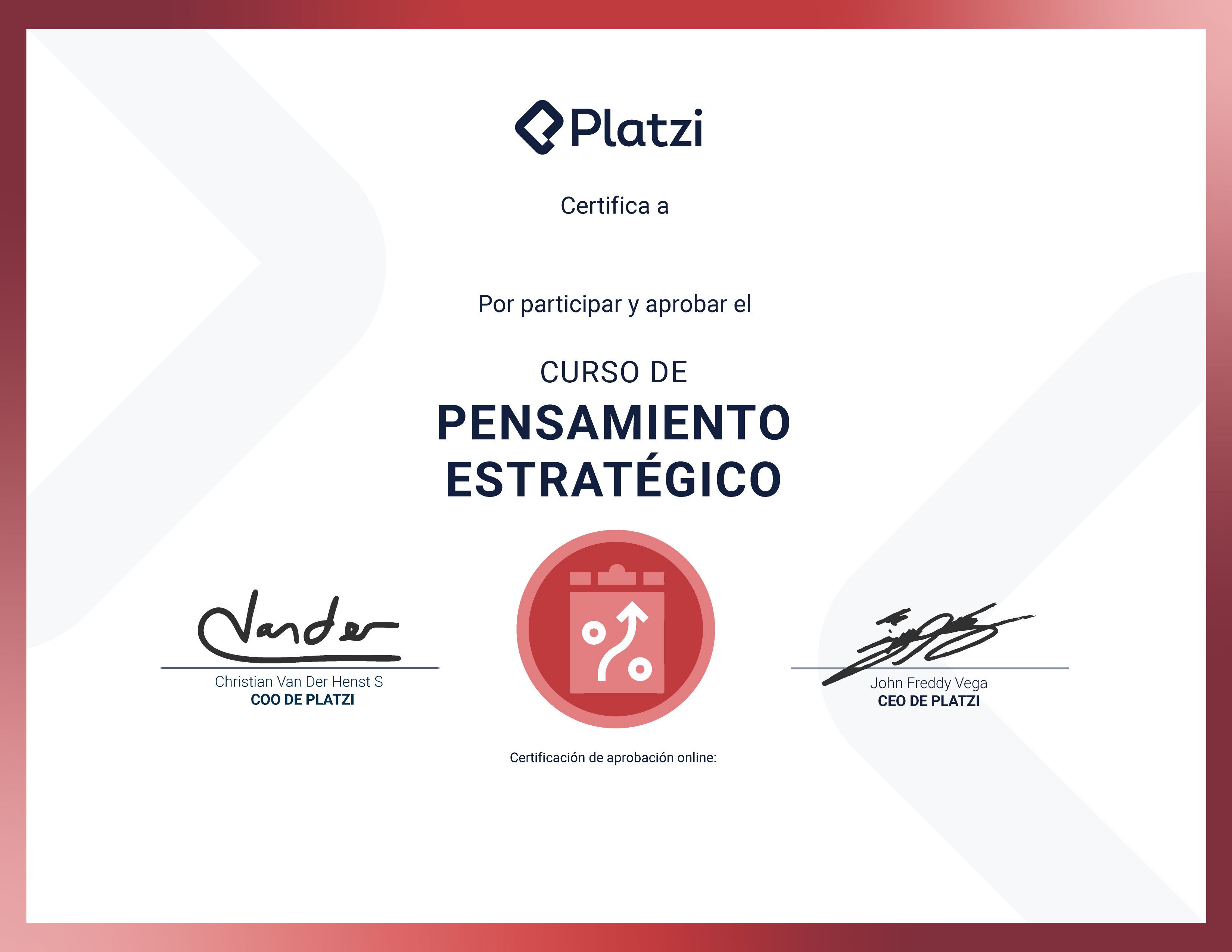 Certificado
