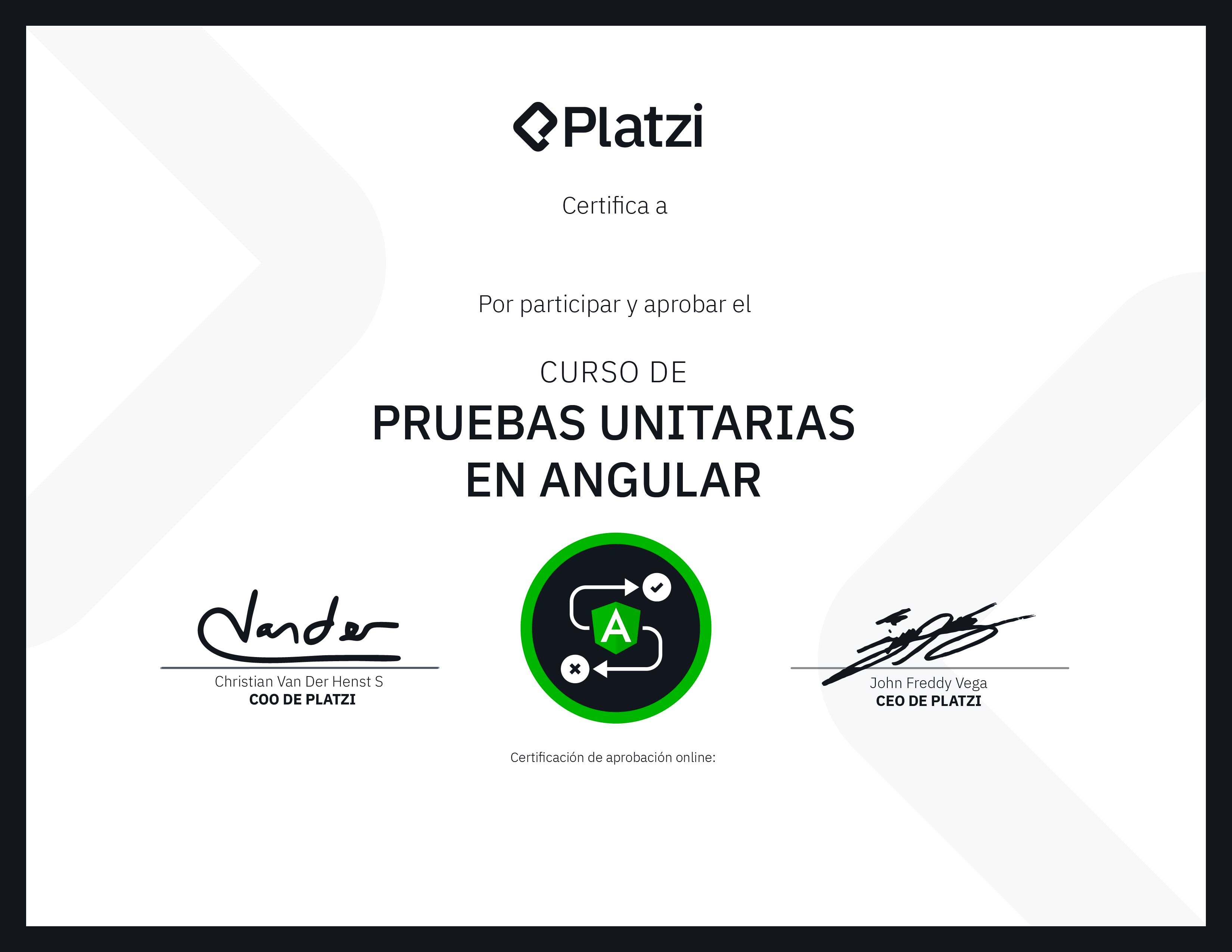 Certificado
