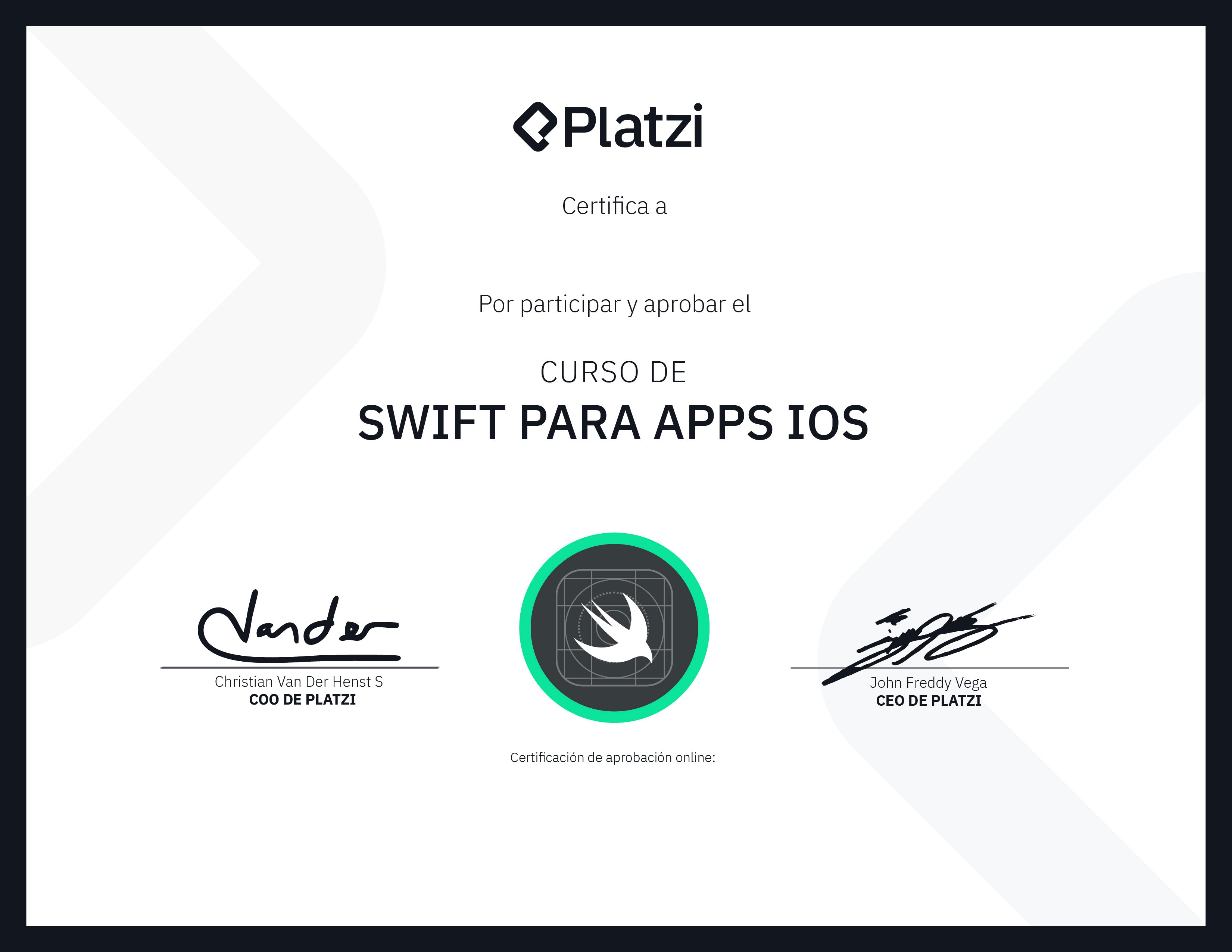 Certificado