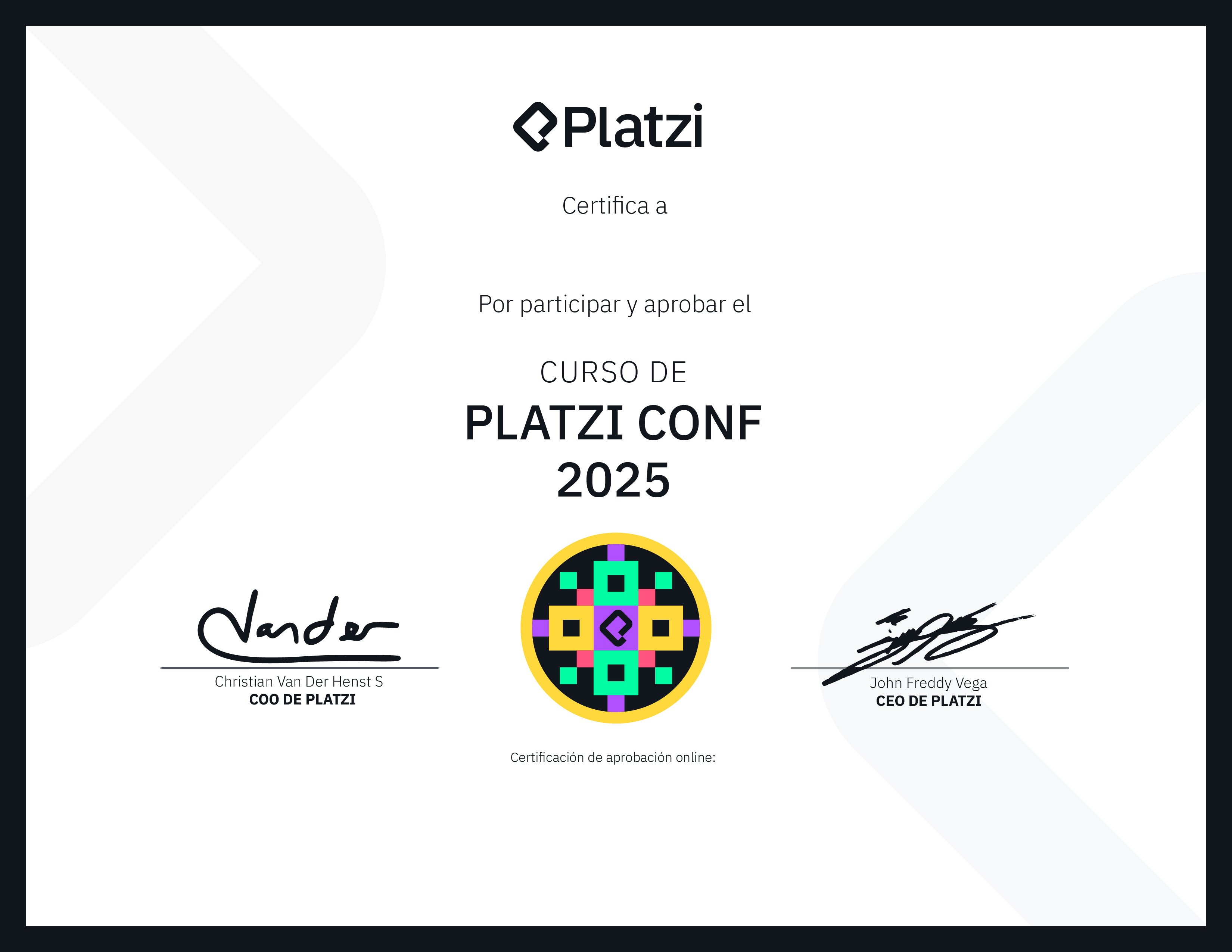 Certificado