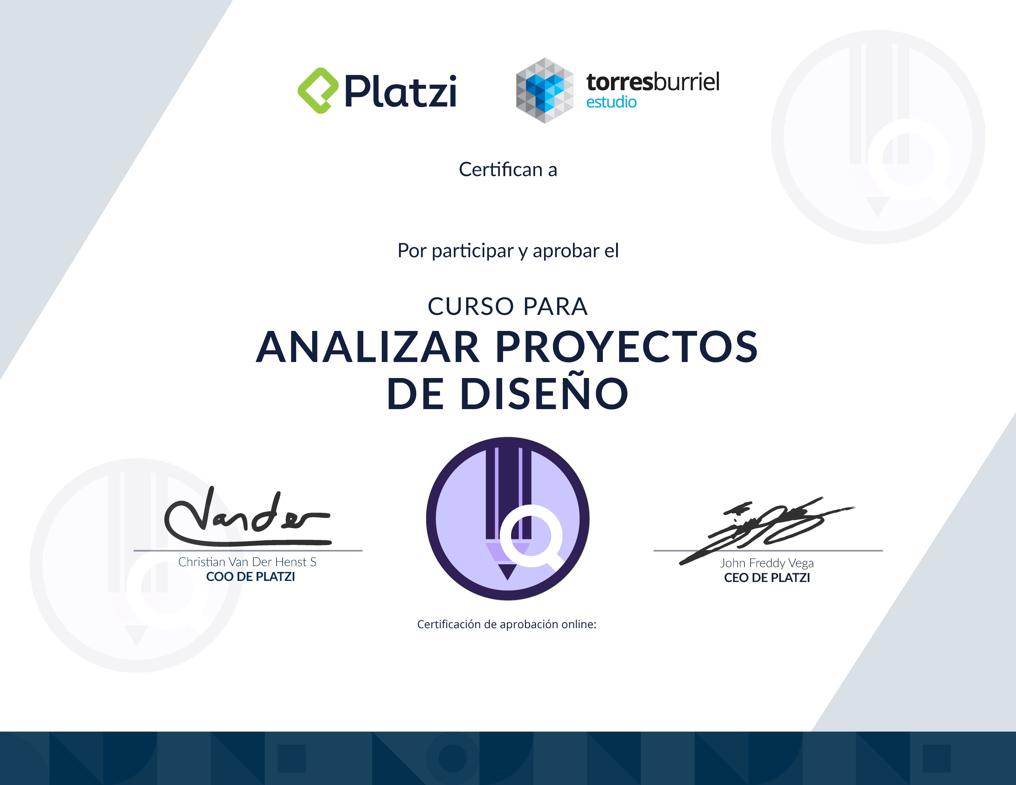 Certificado