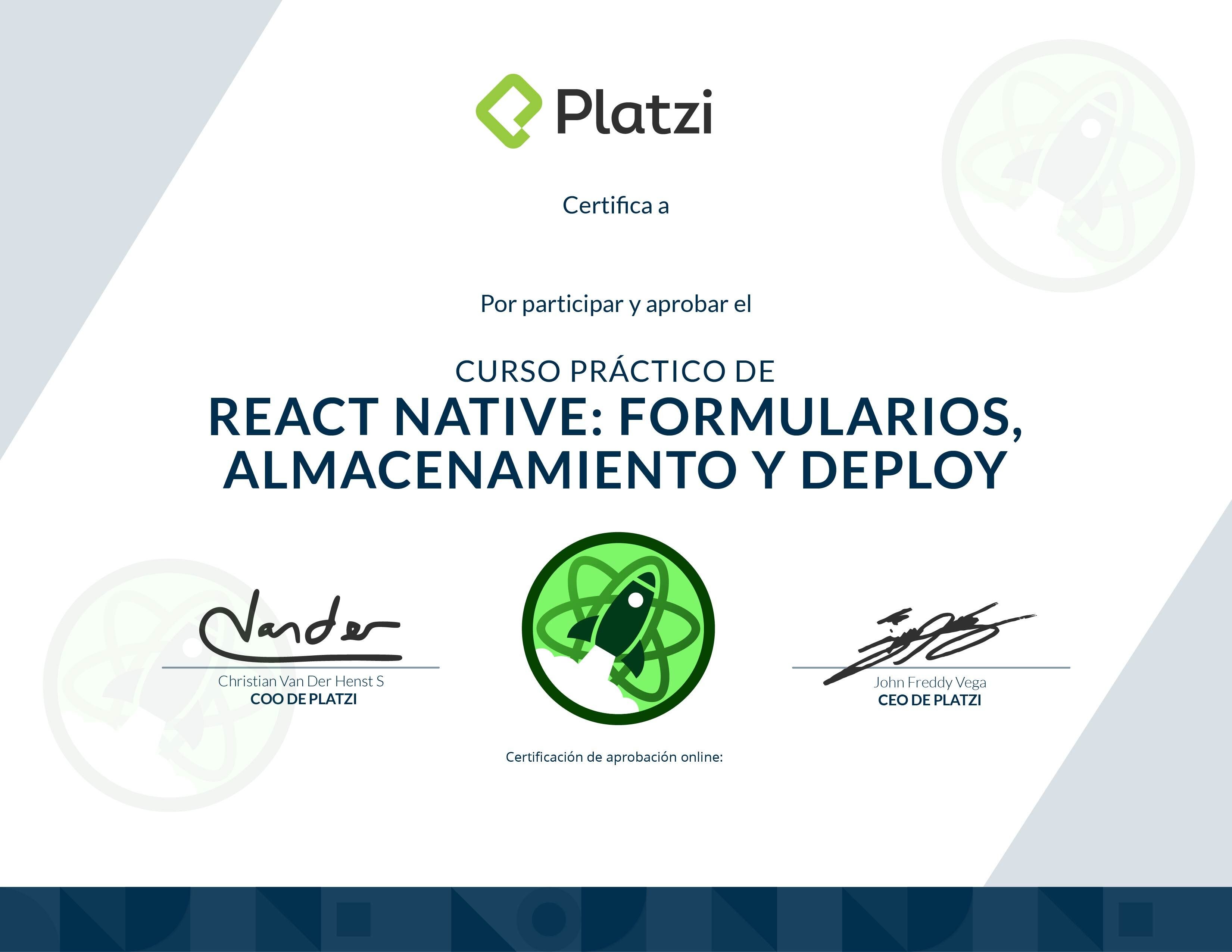 Certificado