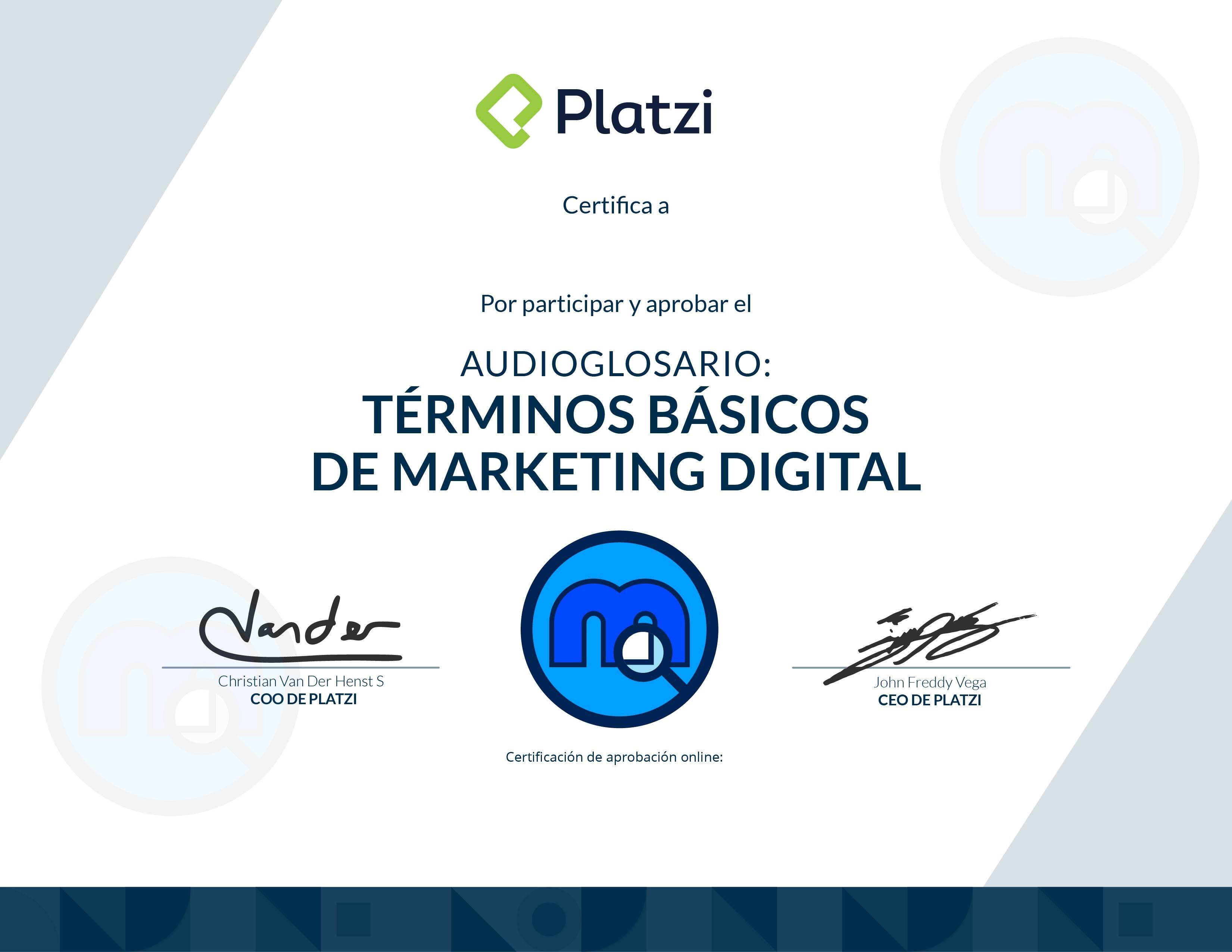Certificado