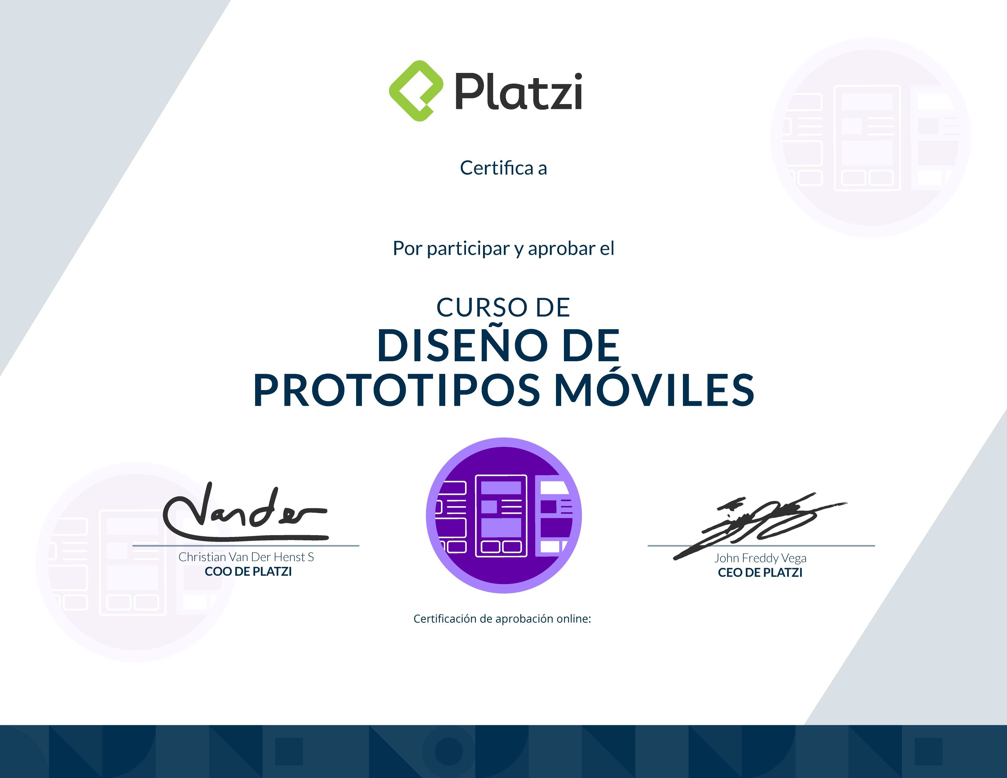 Certificado