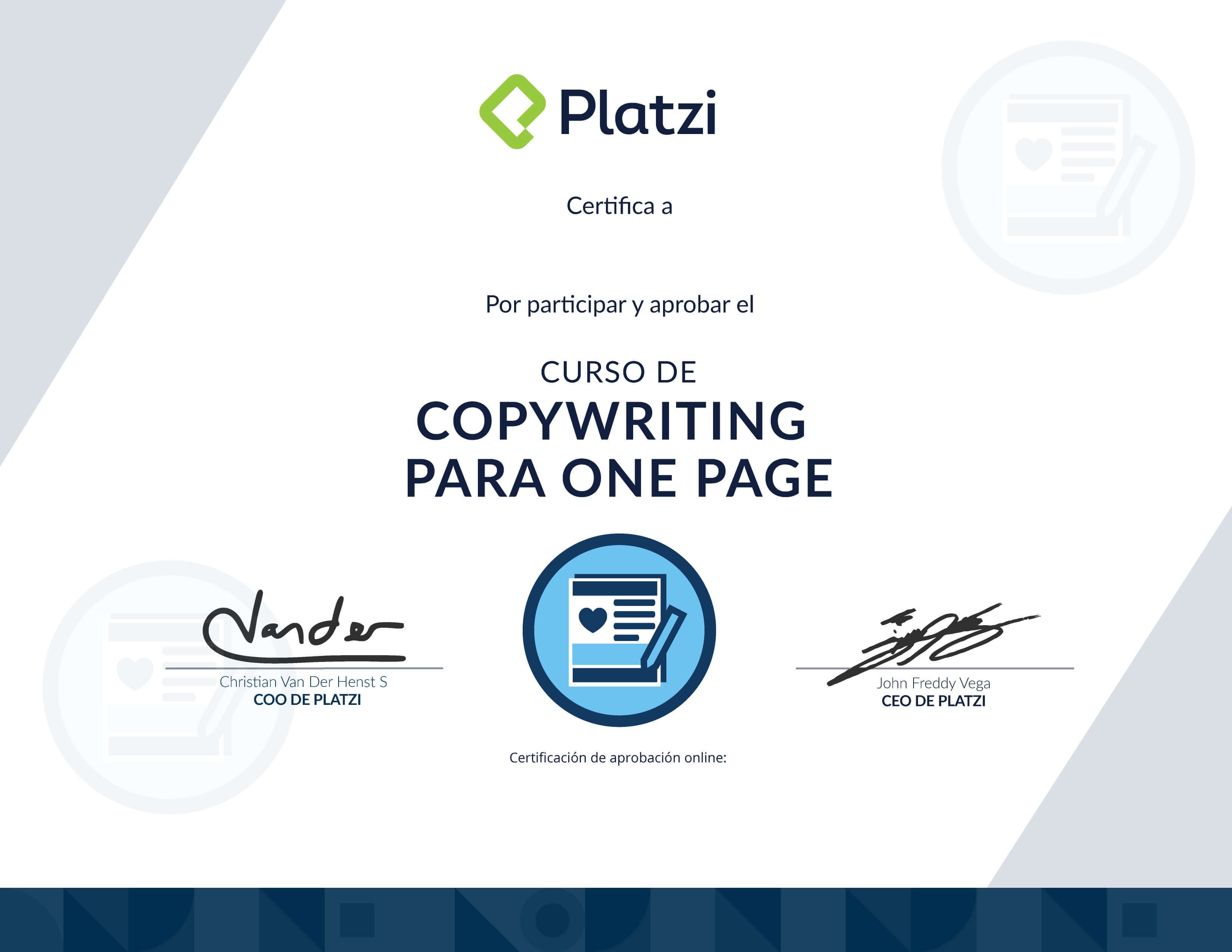 Certificado