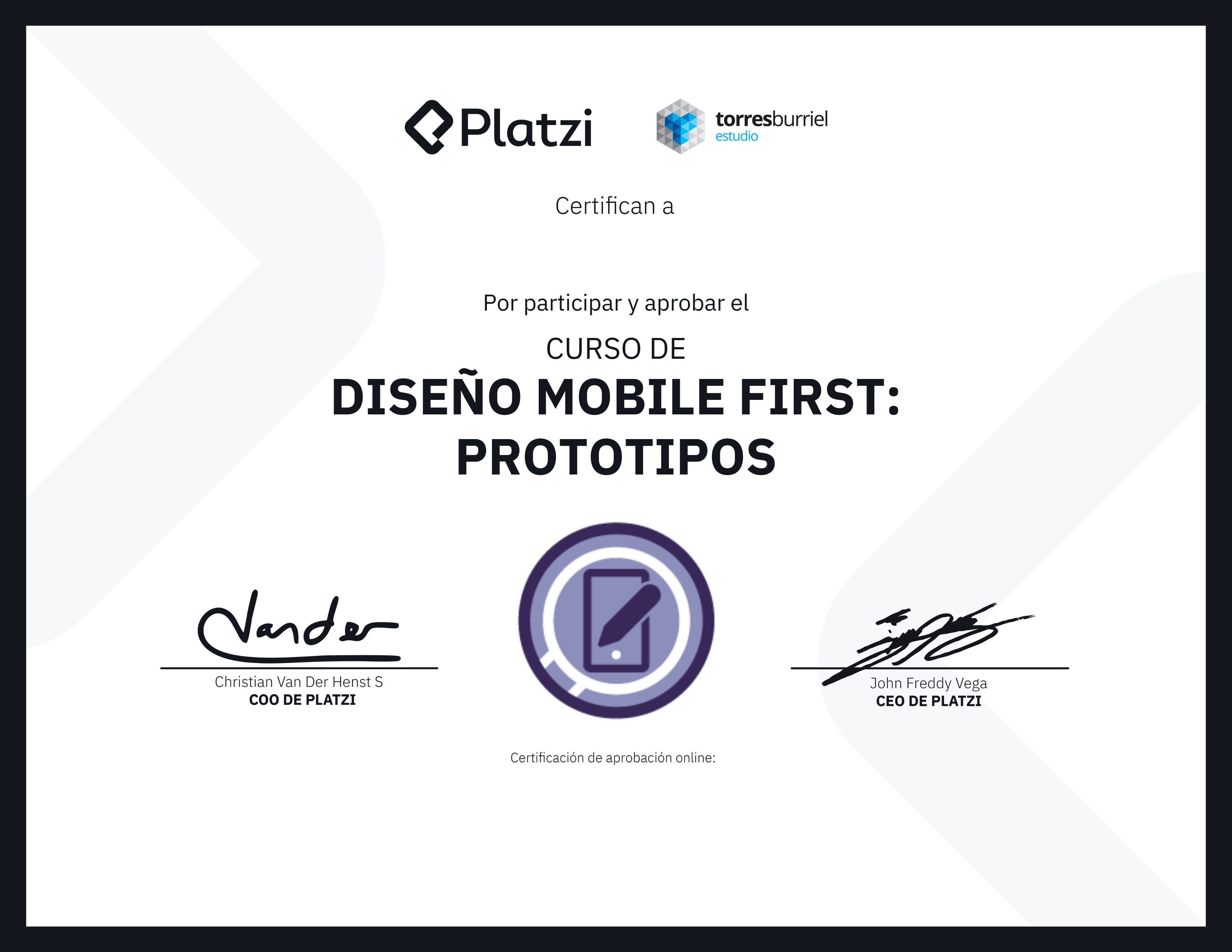 Certificado