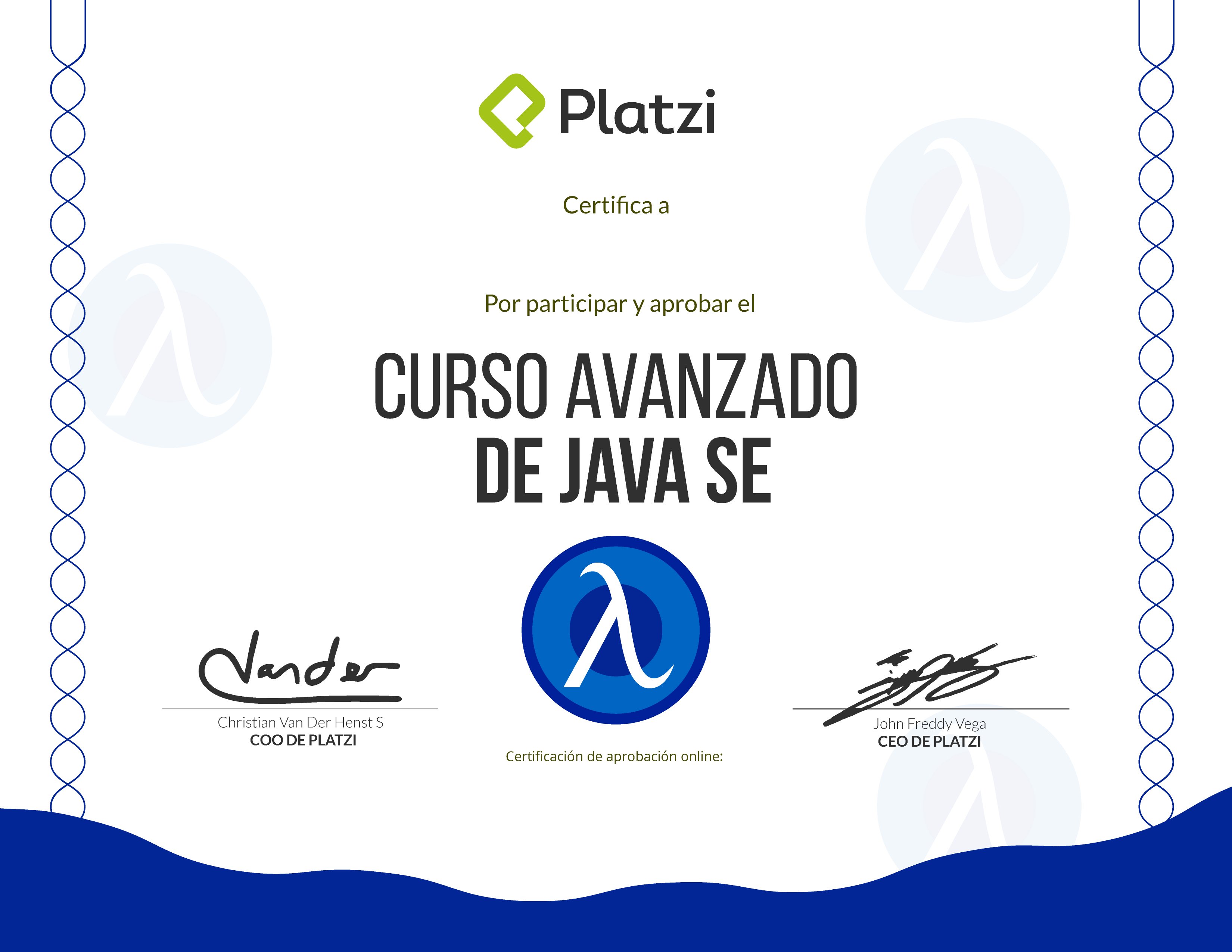 Certificado