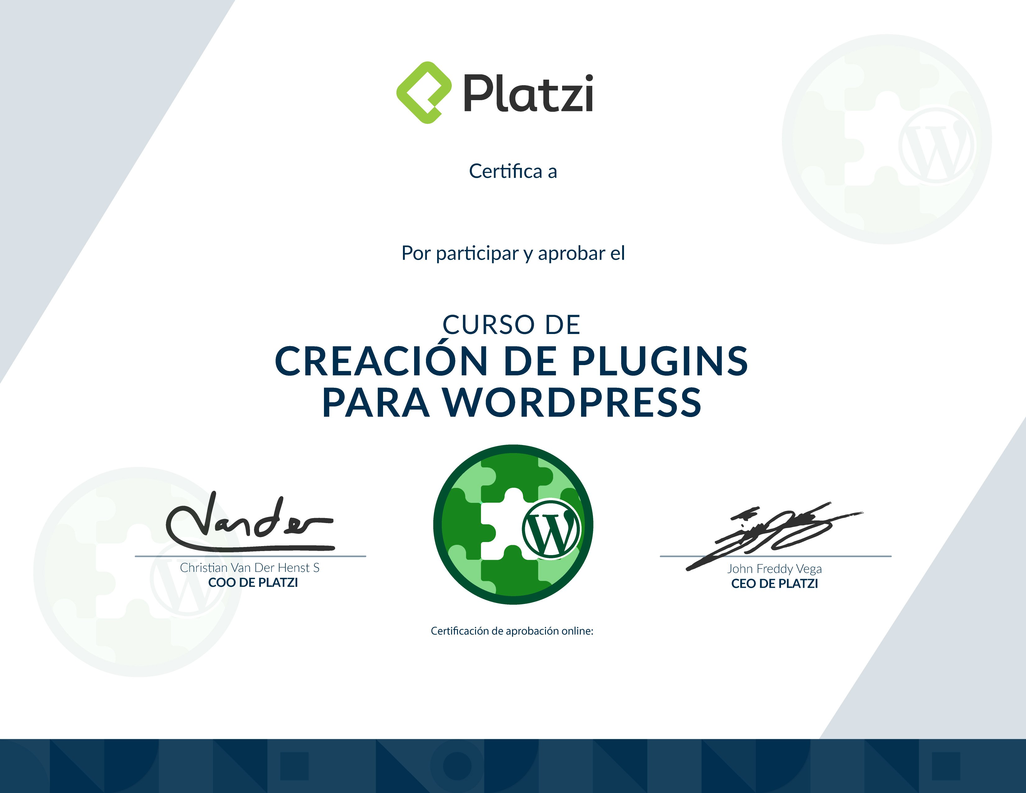 Certificado