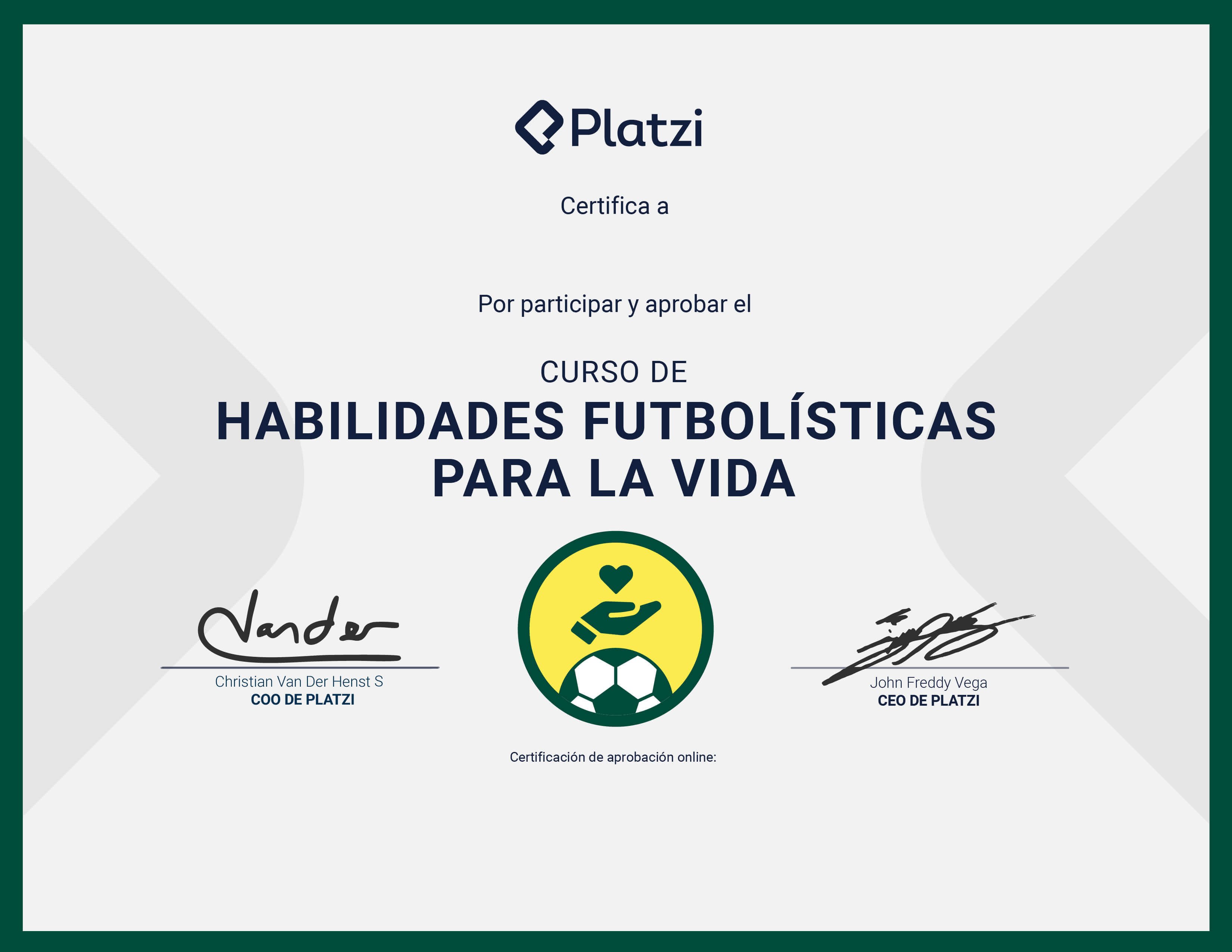 Certificado