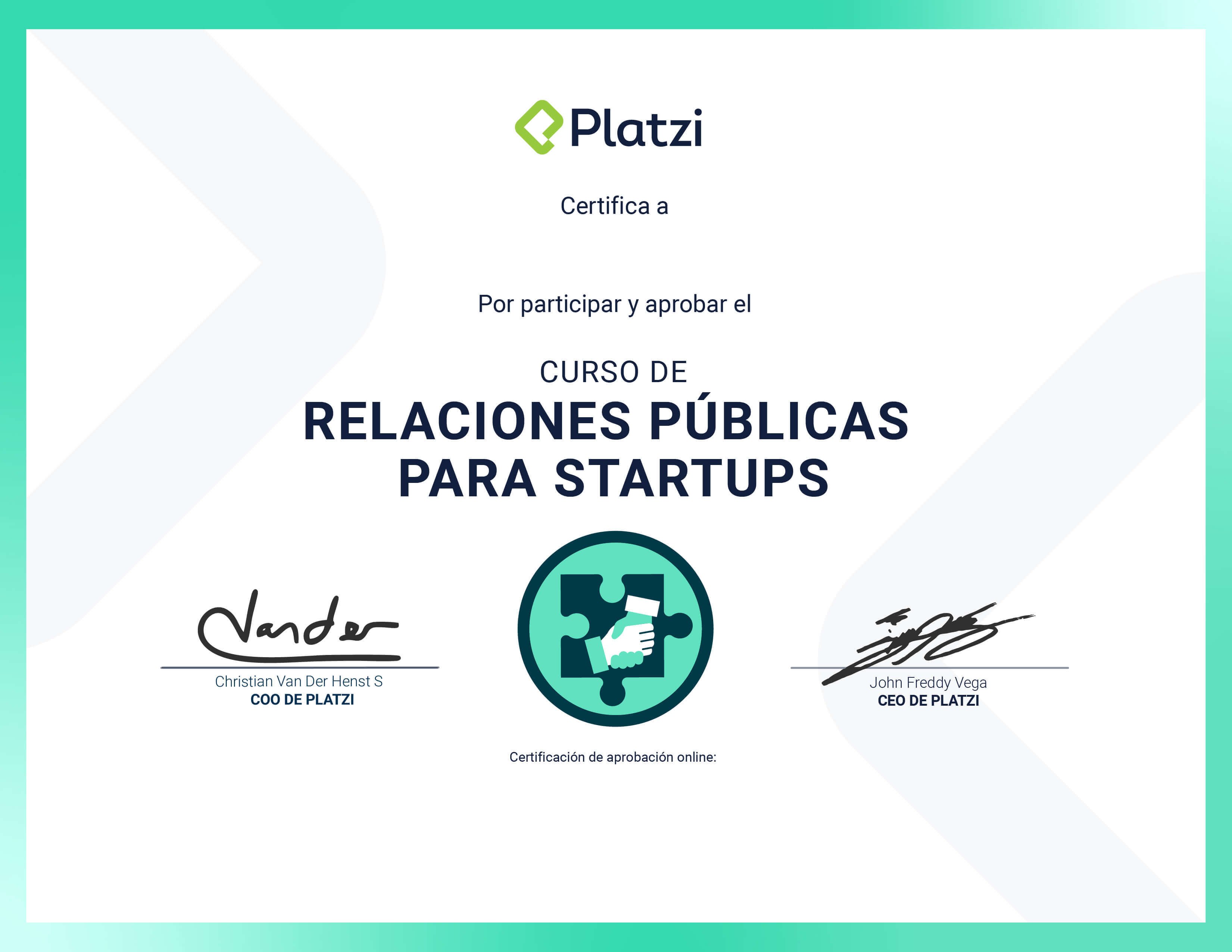 Certificado