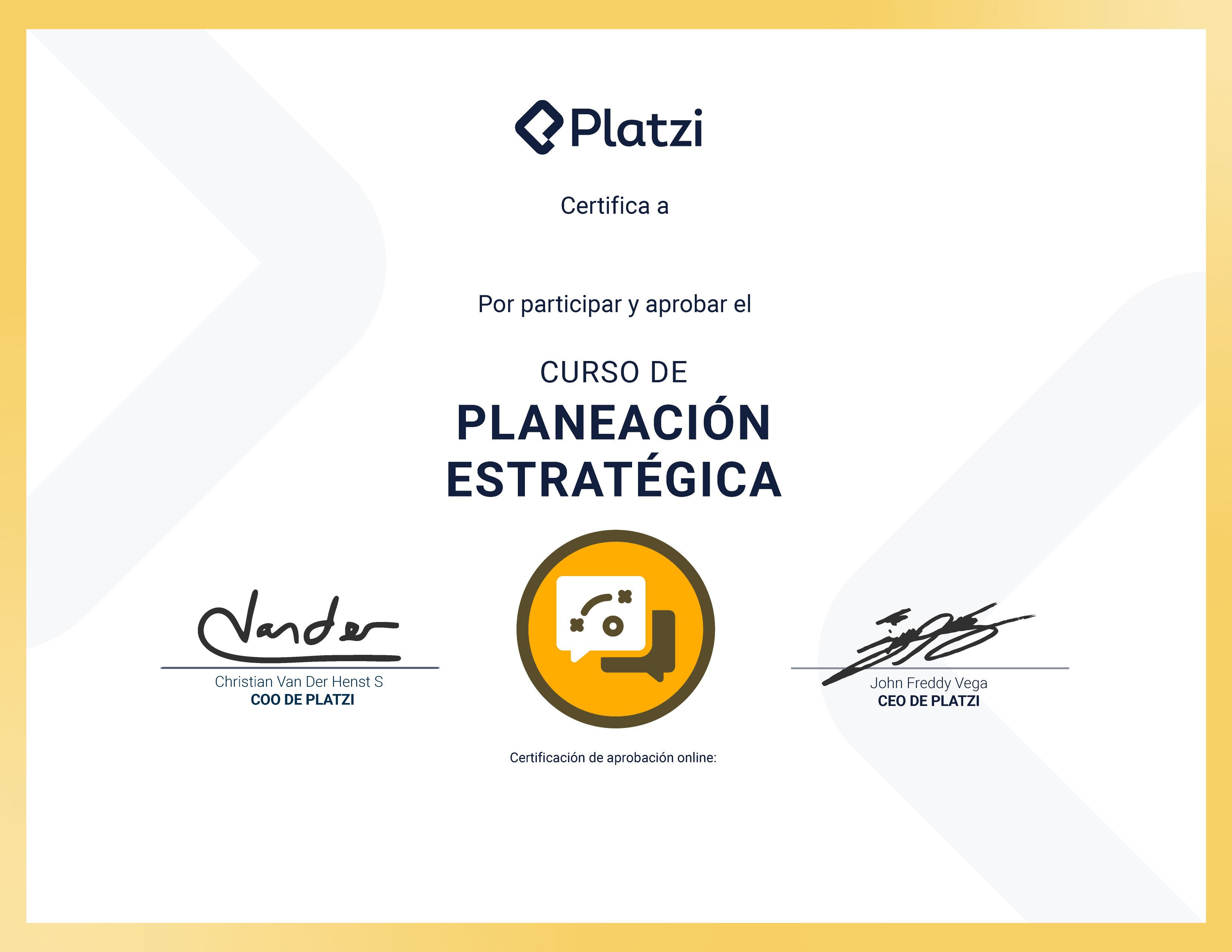 Certificado