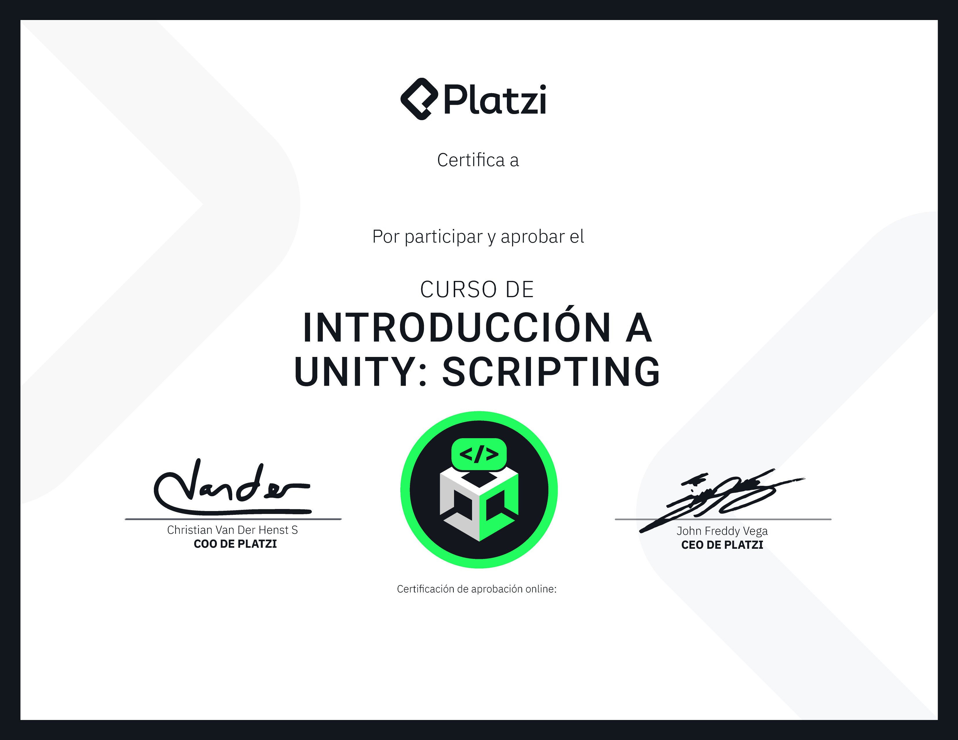 Certificado