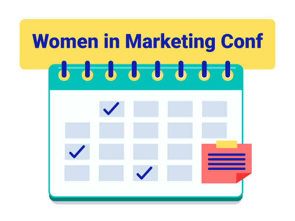 Planea el evento: Women in Marketing Conf