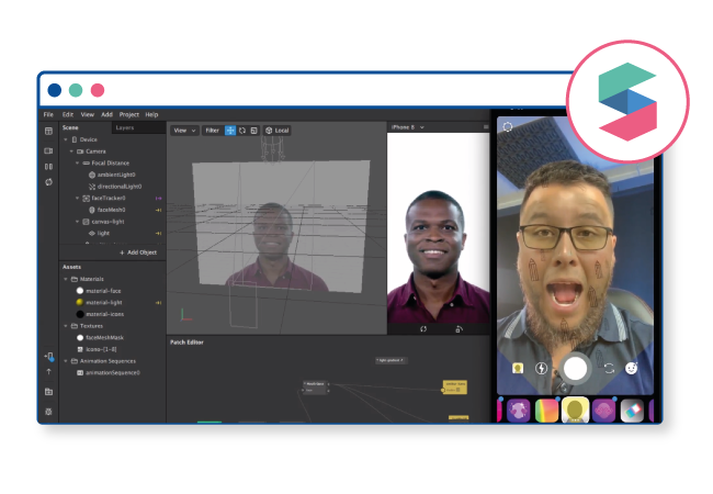 Filtro de AR para Instagram