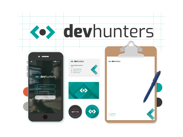 Crea la identidad visual de la marca Dev Hunters